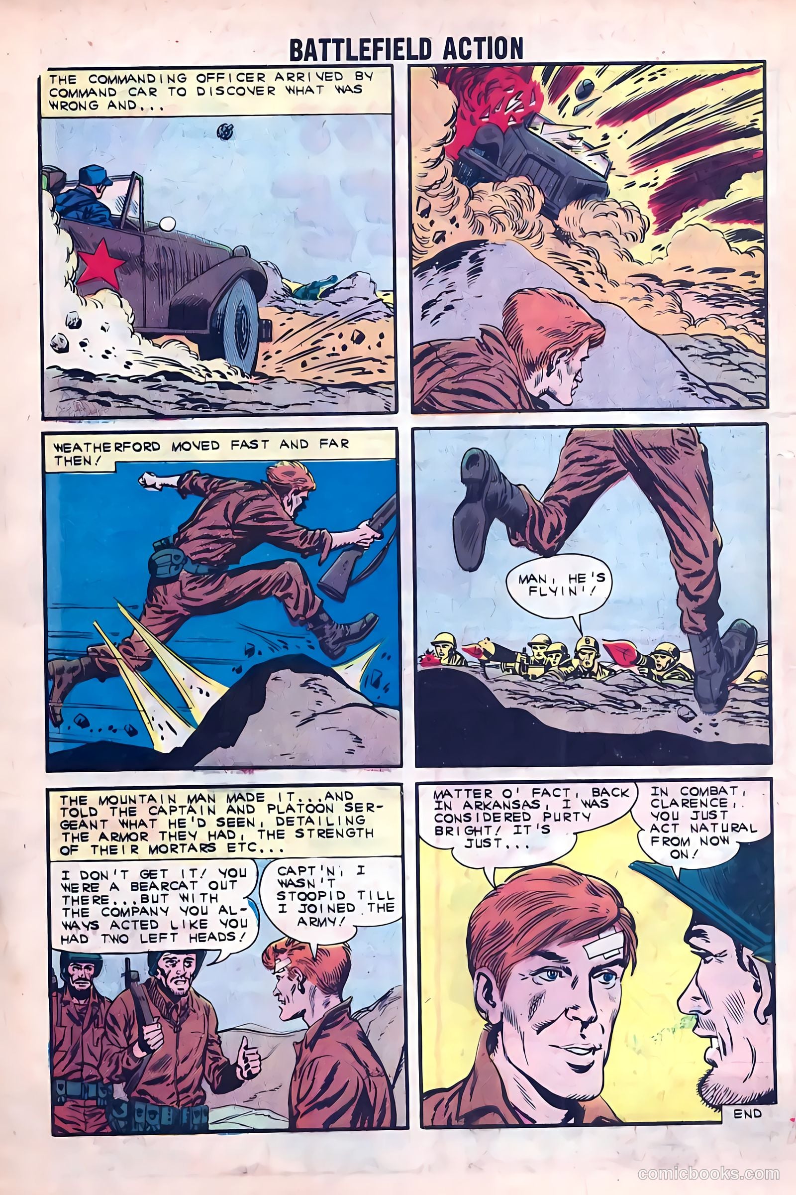 Battlefield Action #43 (1962) — page 32 of 36