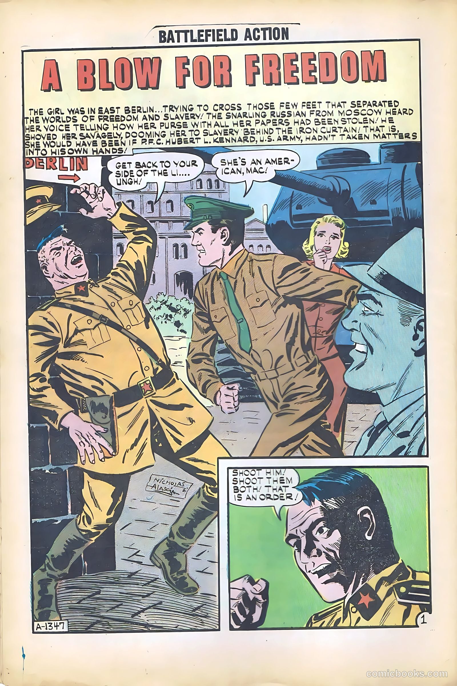 Battlefield Action #44 (1962) — page 8 of 36