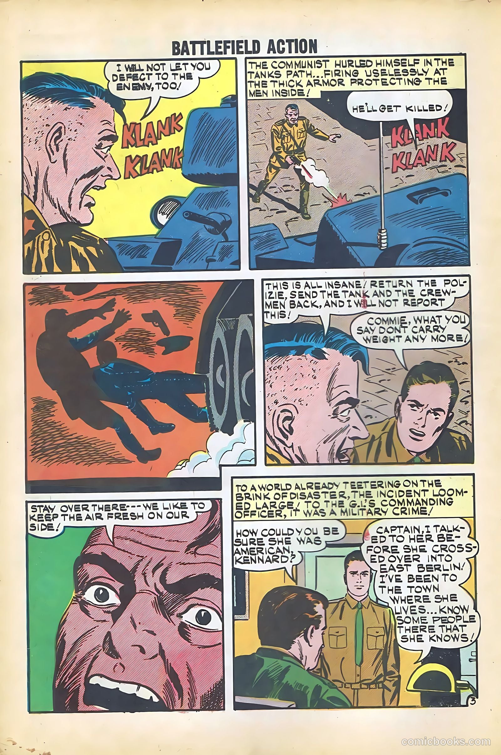 Battlefield Action #44 (1962) — page 10 of 36