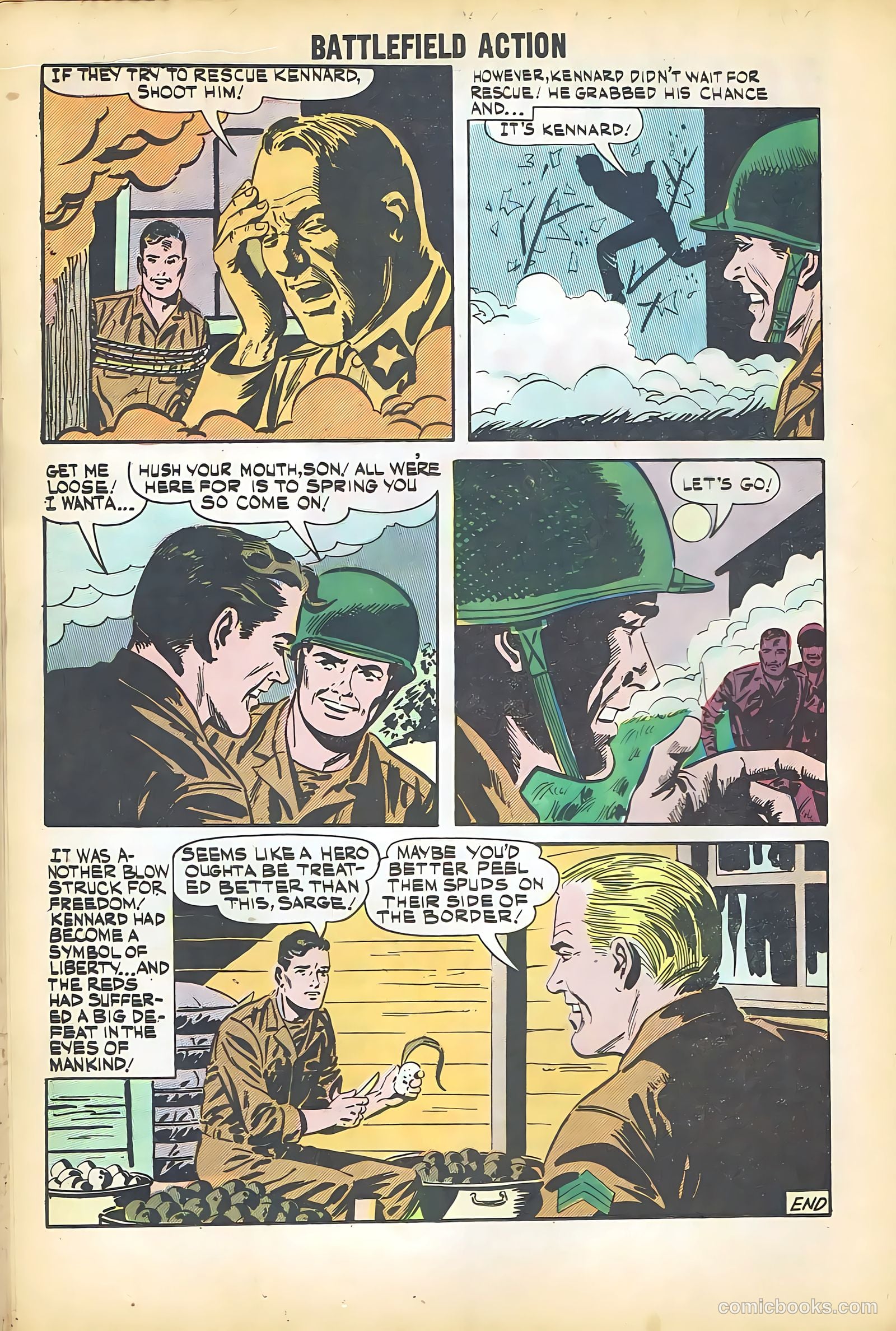 Battlefield Action #44 (1962) — page 16 of 36