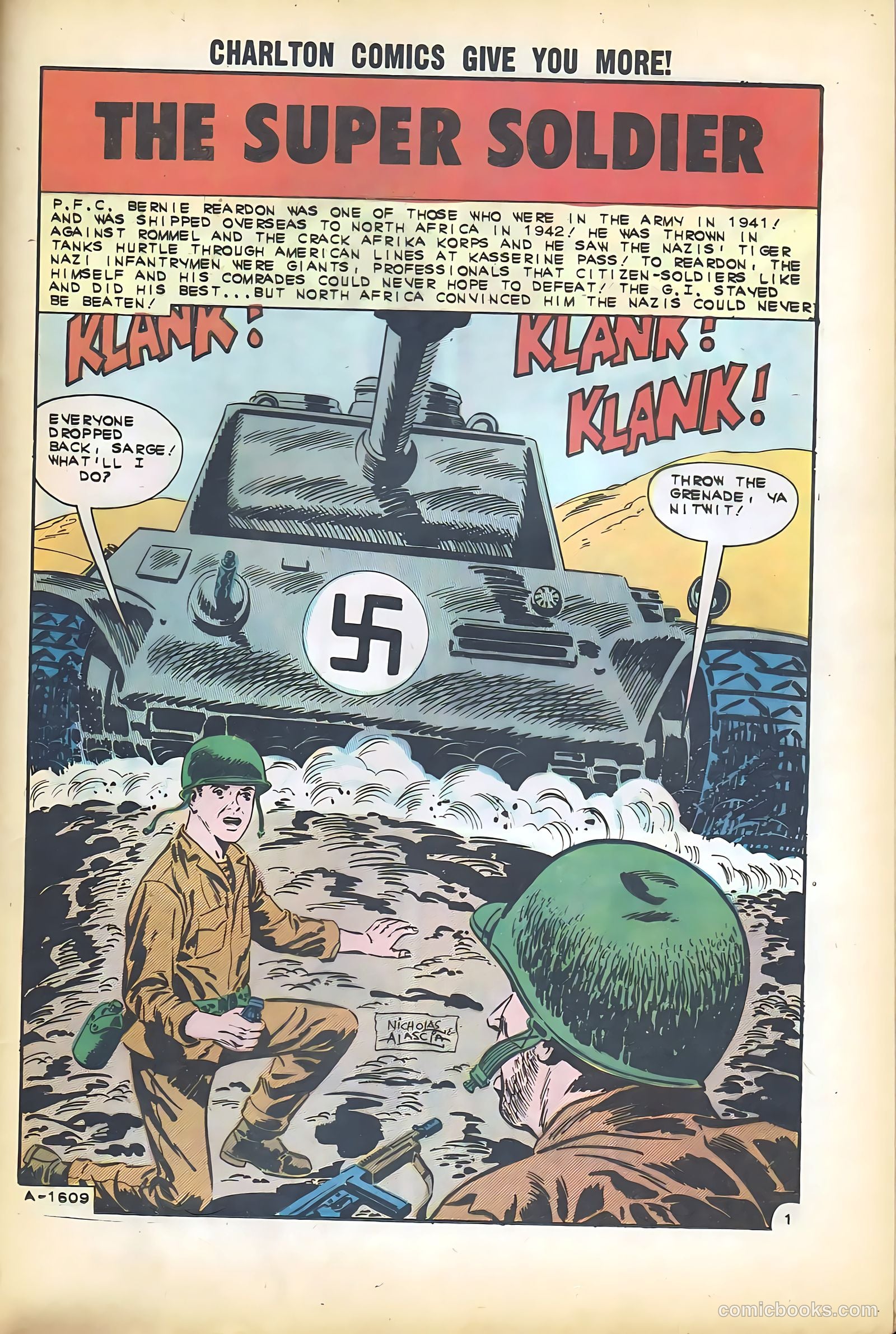 Battlefield Action #44 (1962) — page 25 of 36