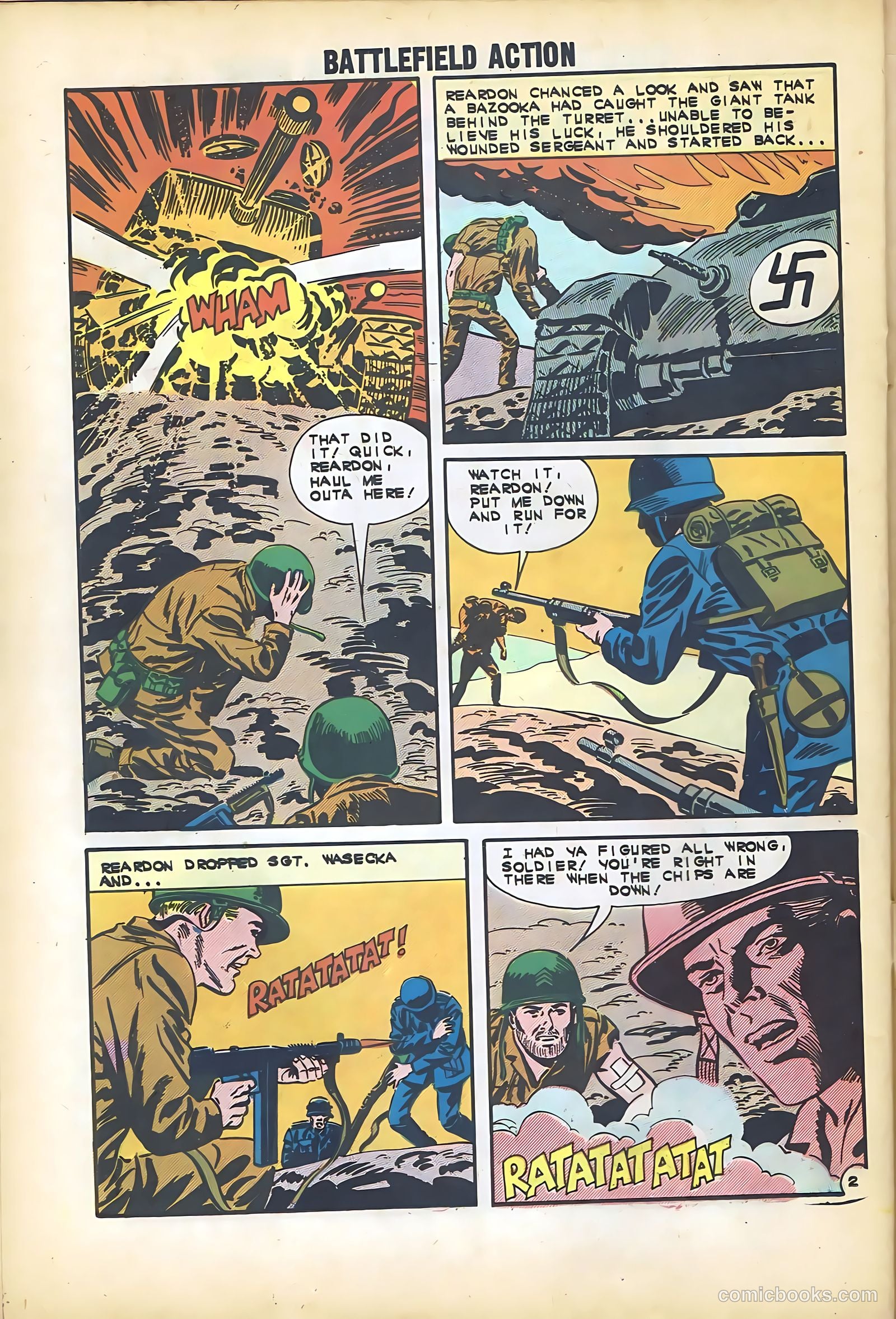 Battlefield Action #44 (1962) — page 26 of 36