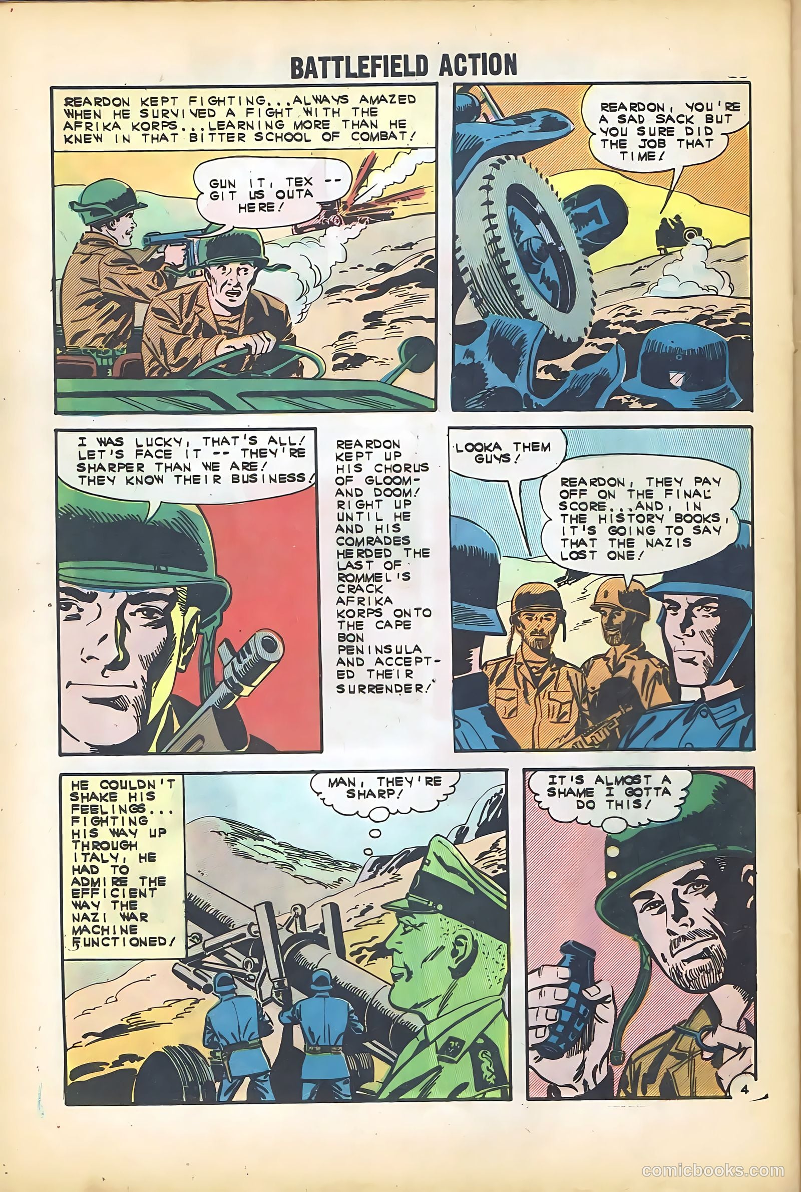 Battlefield Action #44 (1962) — page 28 of 36