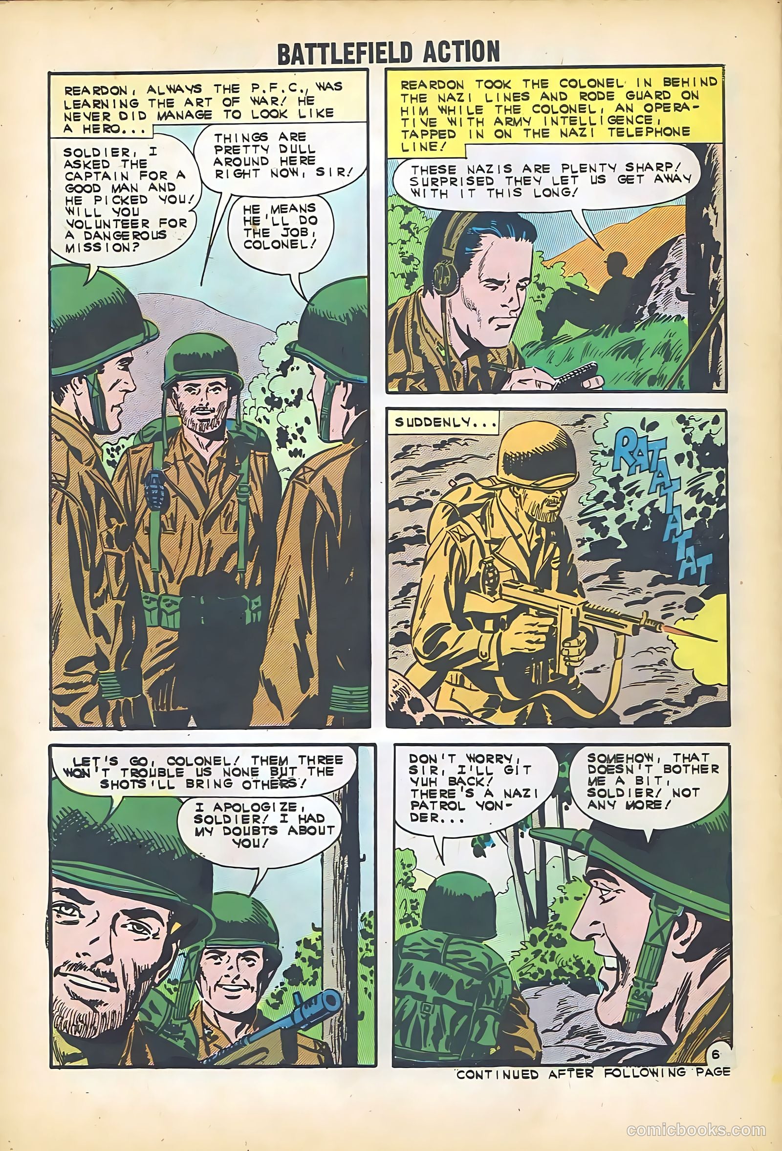 Battlefield Action #44 (1962) — page 30 of 36