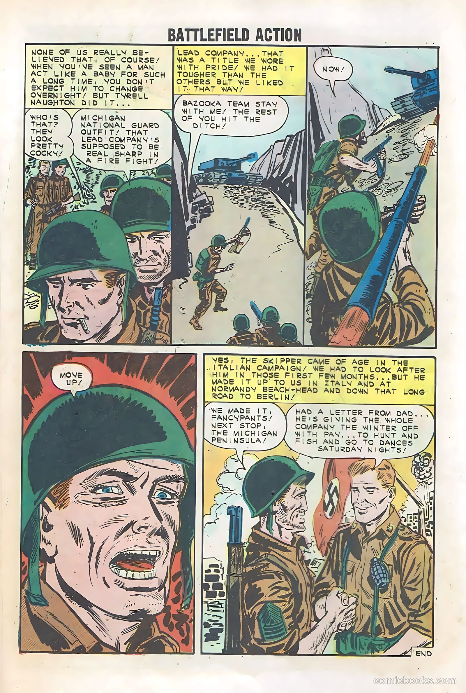 Battlefield Action #46 (1963) — page 16 of 36