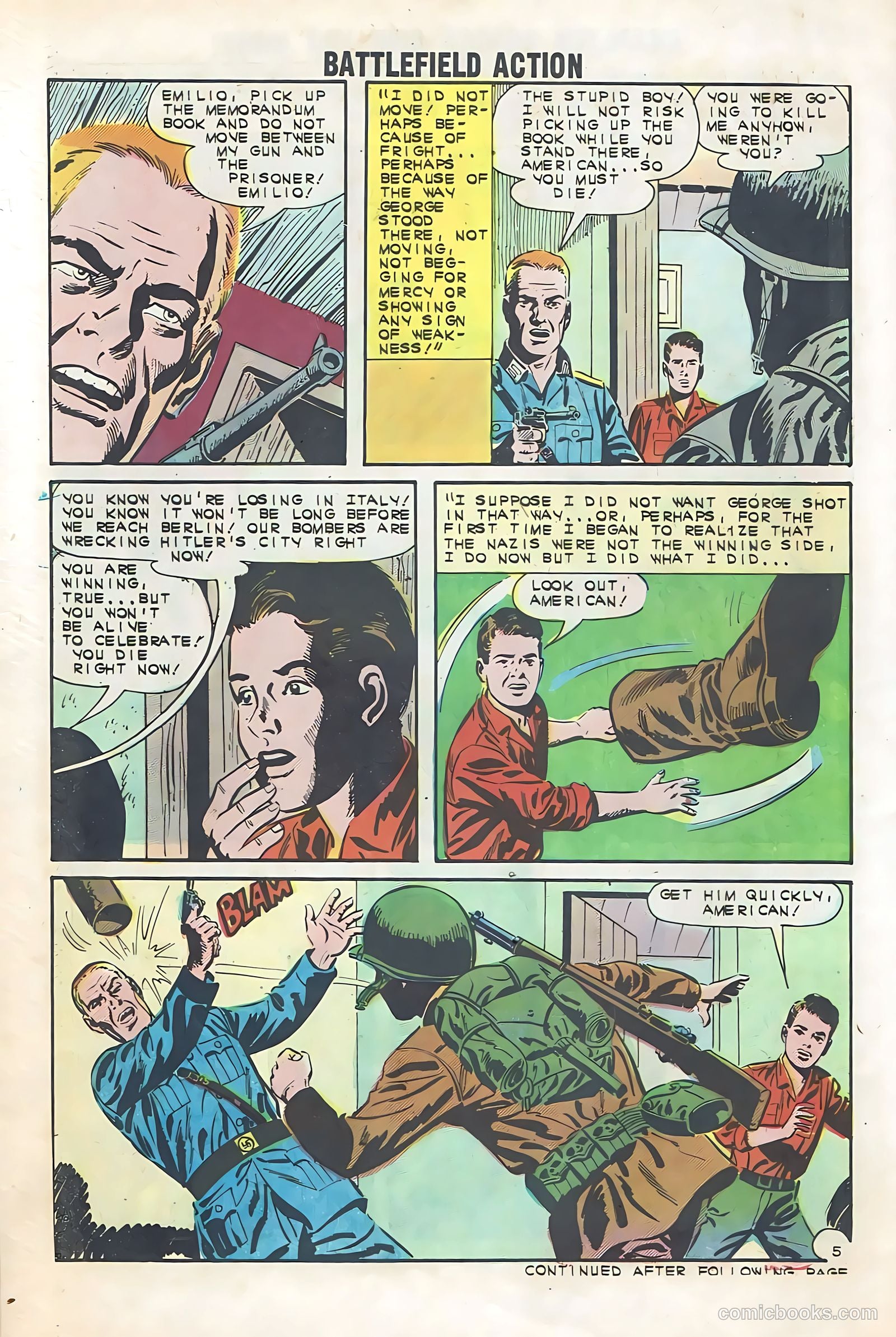 Battlefield Action #46 (1963) — page 30 of 36