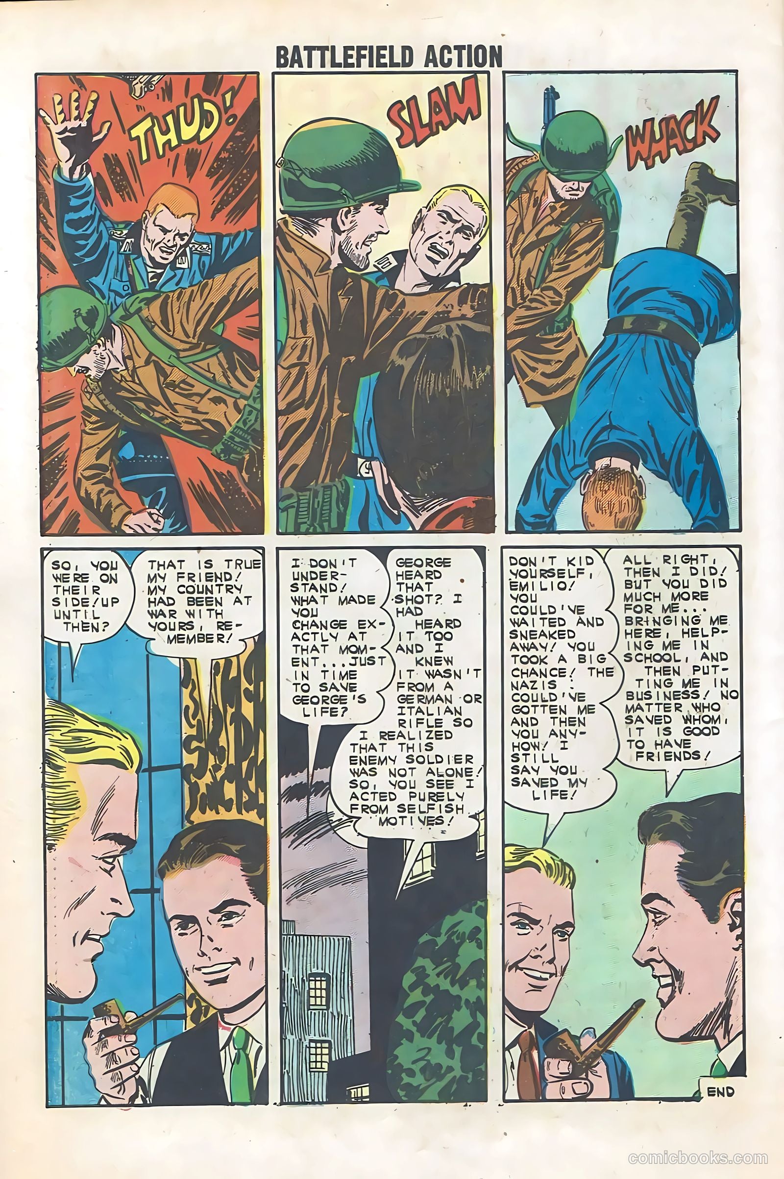 Battlefield Action #46 (1963) — page 32 of 36