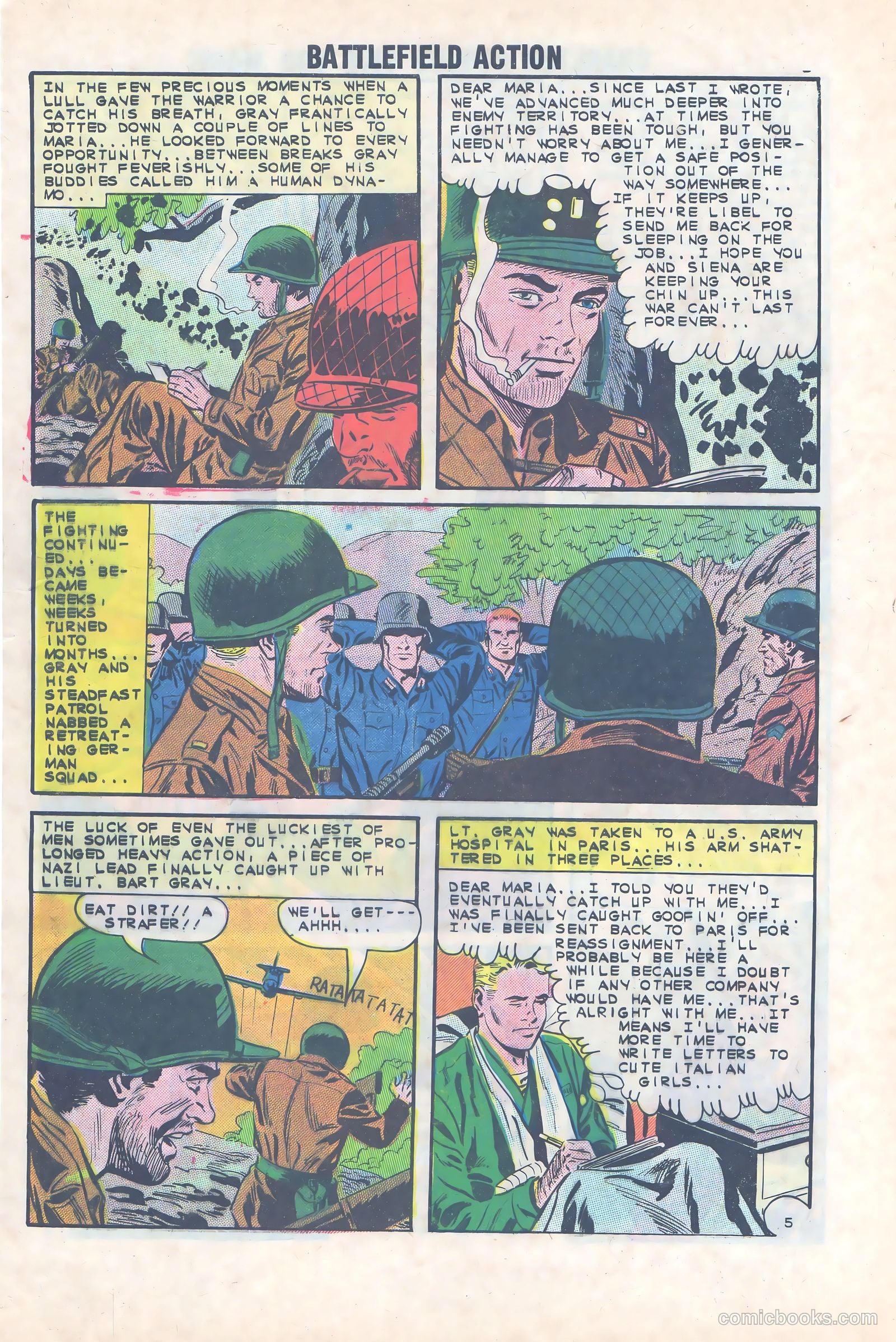 Battlefield Action #49 (1963) — page 8 of 36
