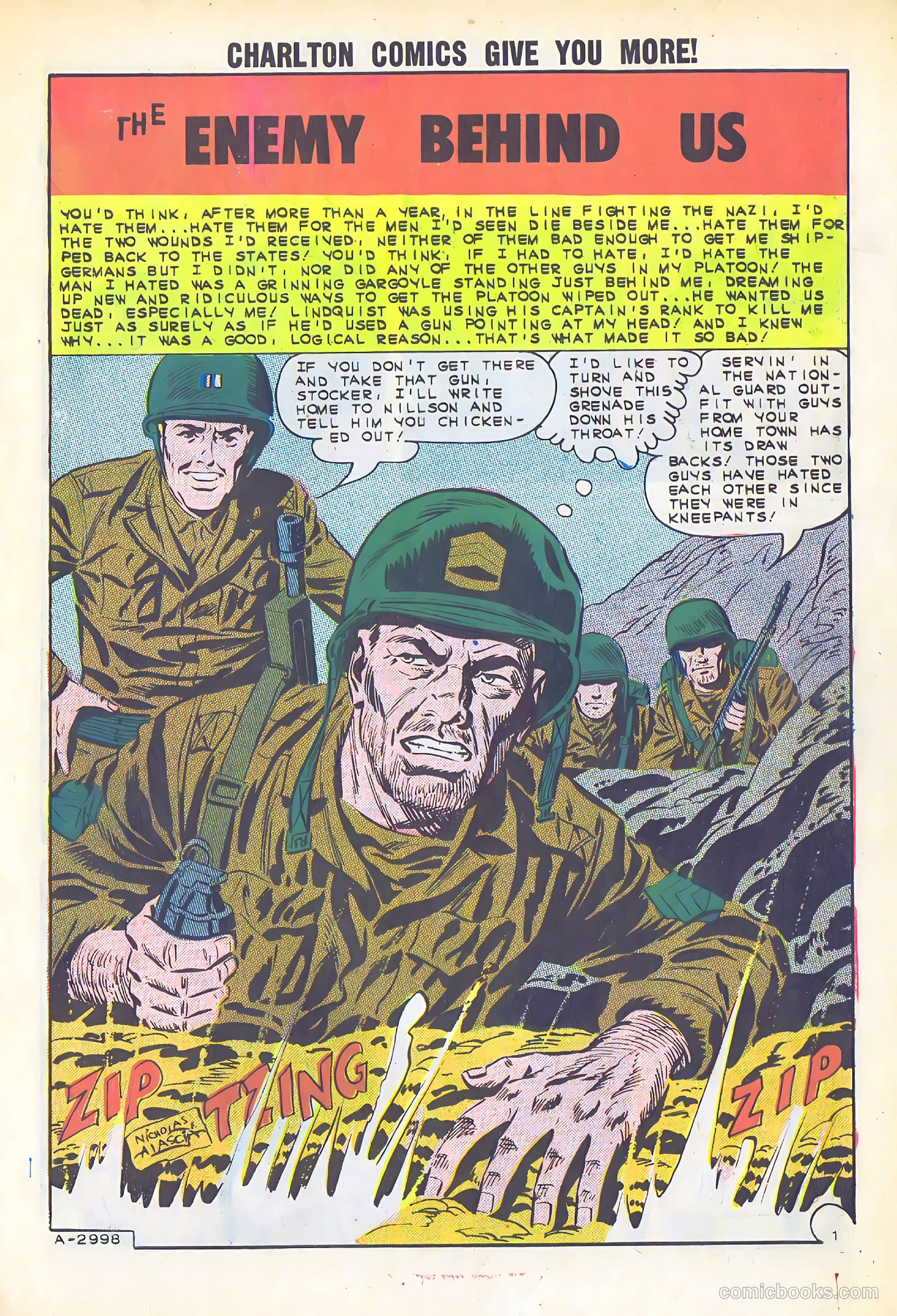 Battlefield Action #50 (1963) — page 3 of 36