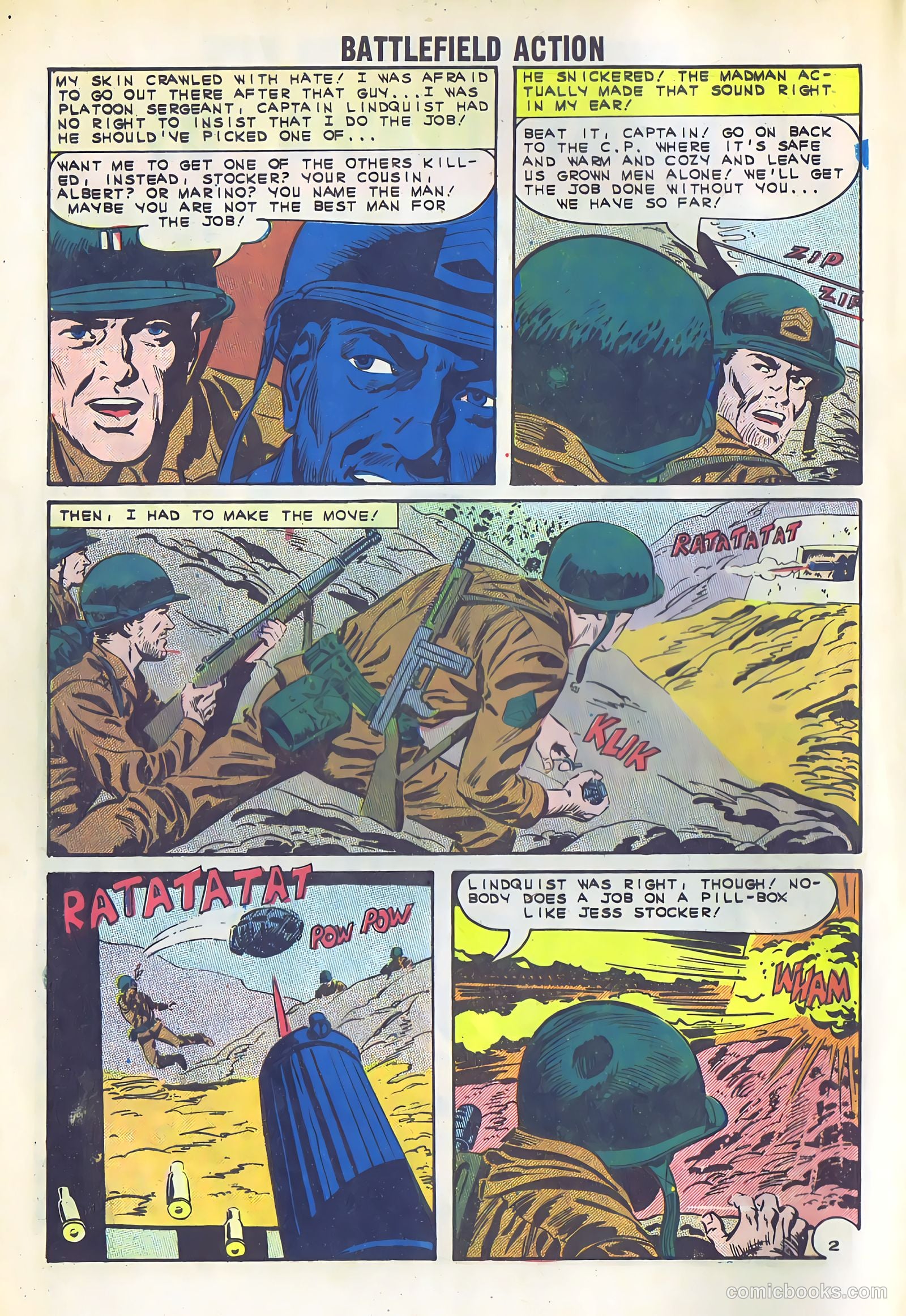 Battlefield Action #50 (1963) — page 4 of 36