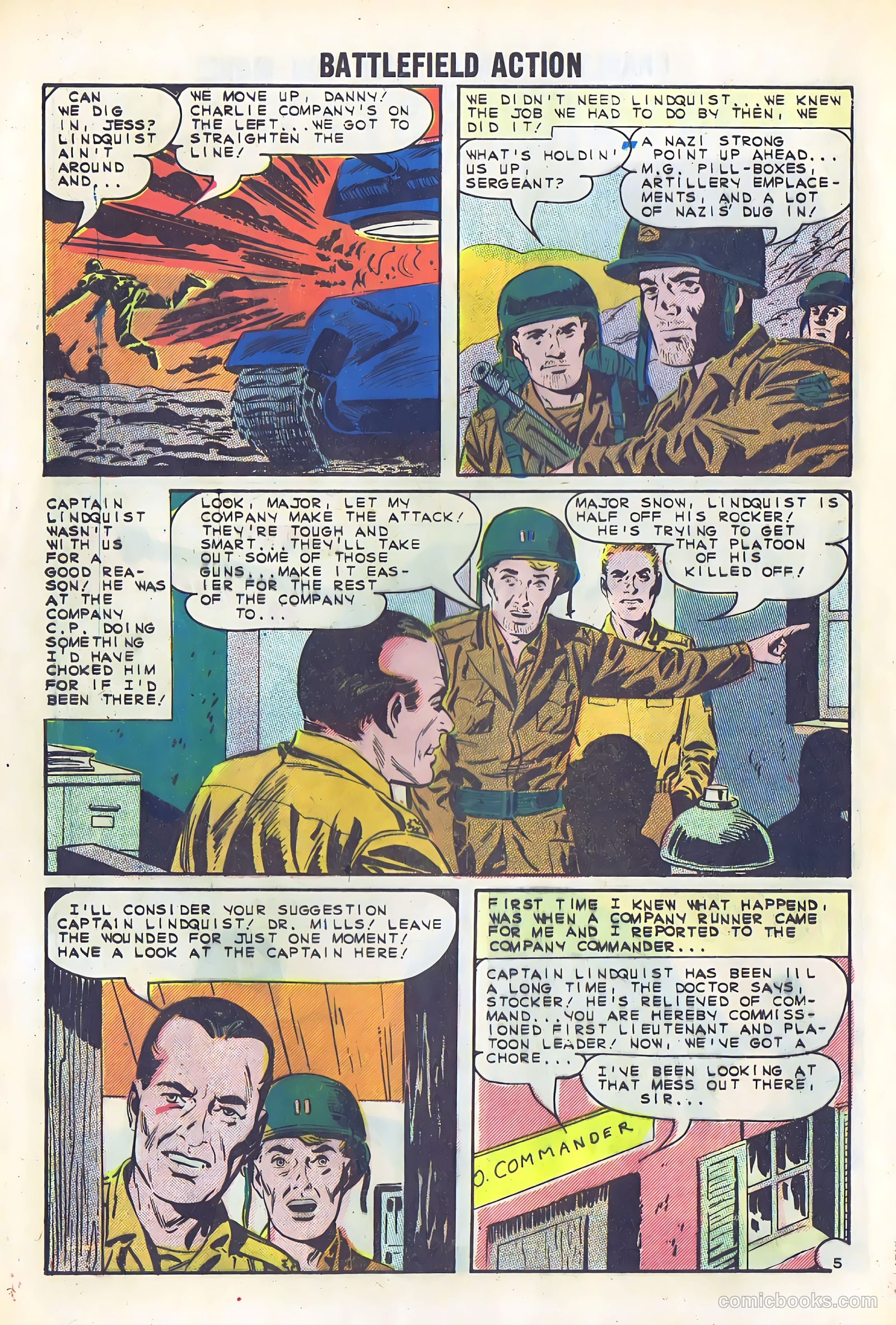 Battlefield Action #50 (1963) — page 8 of 36