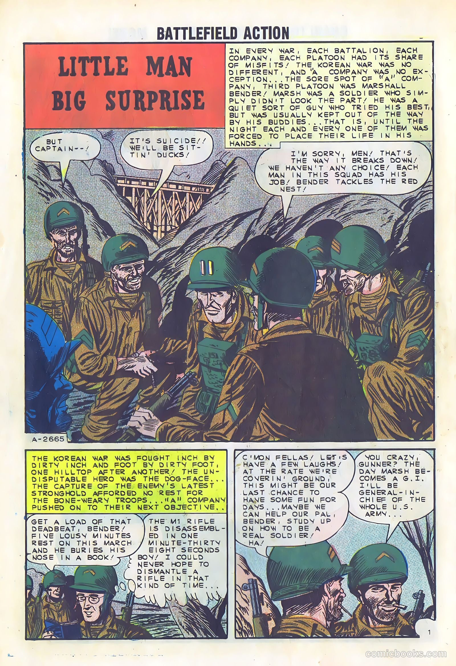 Battlefield Action #50 (1963) — page 10 of 36