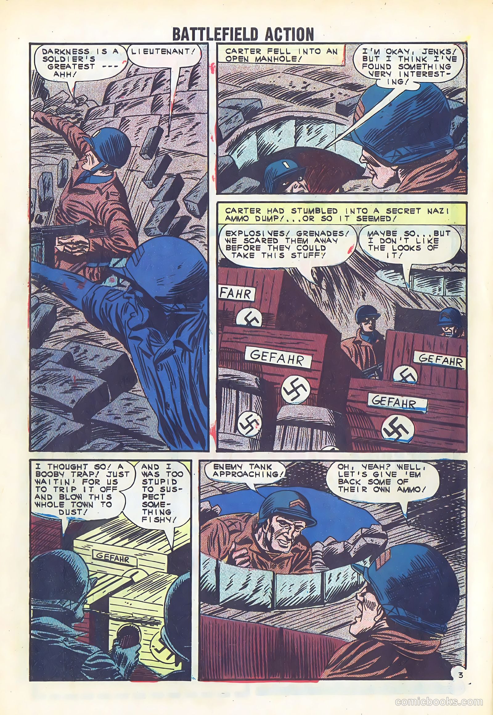 Battlefield Action #50 (1963) — page 32 of 36