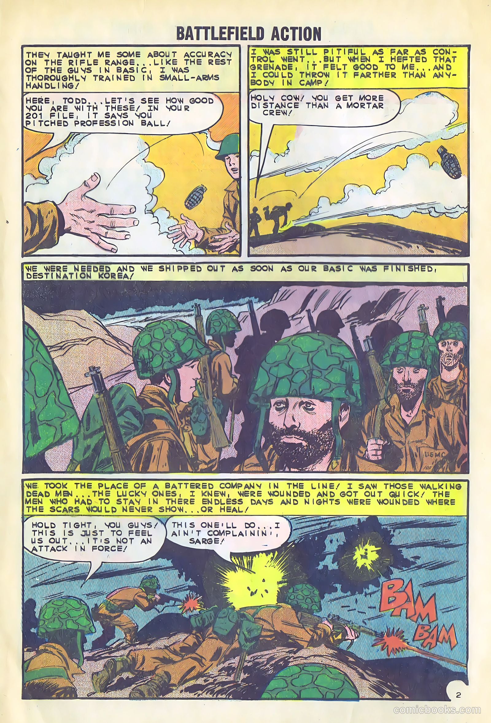 Battlefield Action #51 (1964) — page 4 of 36