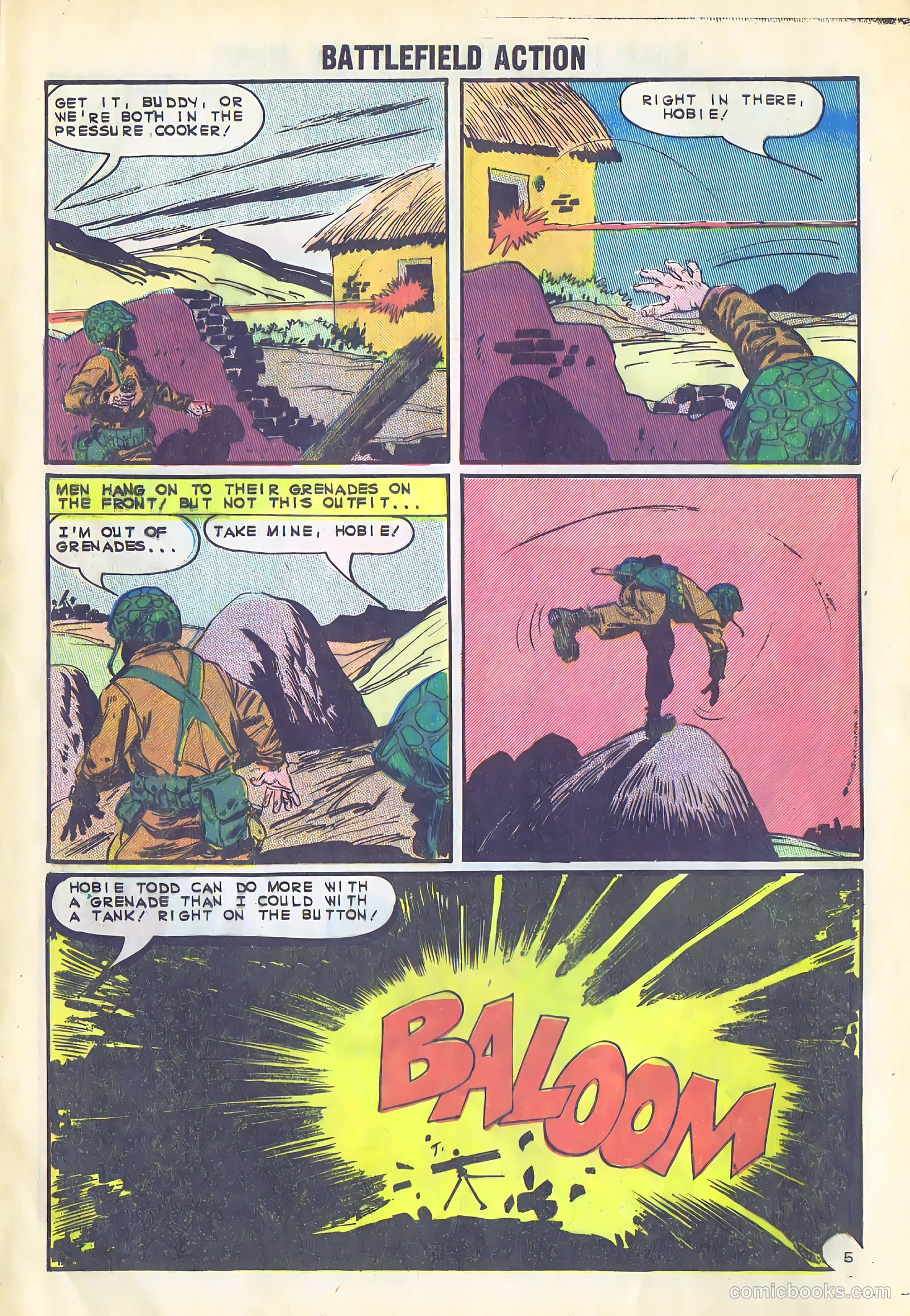 Battlefield Action #51 (1964) — page 8 of 36