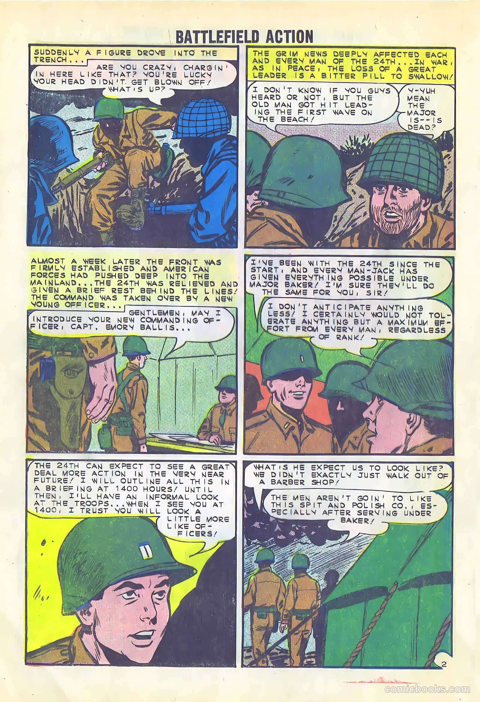 Battlefield Action #51 (1964) — page 24 of 36
