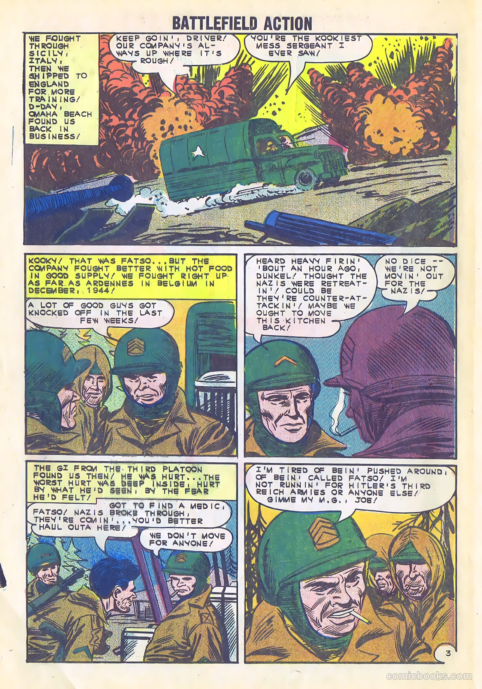 Battlefield Action #51 (1964) — page 32 of 36