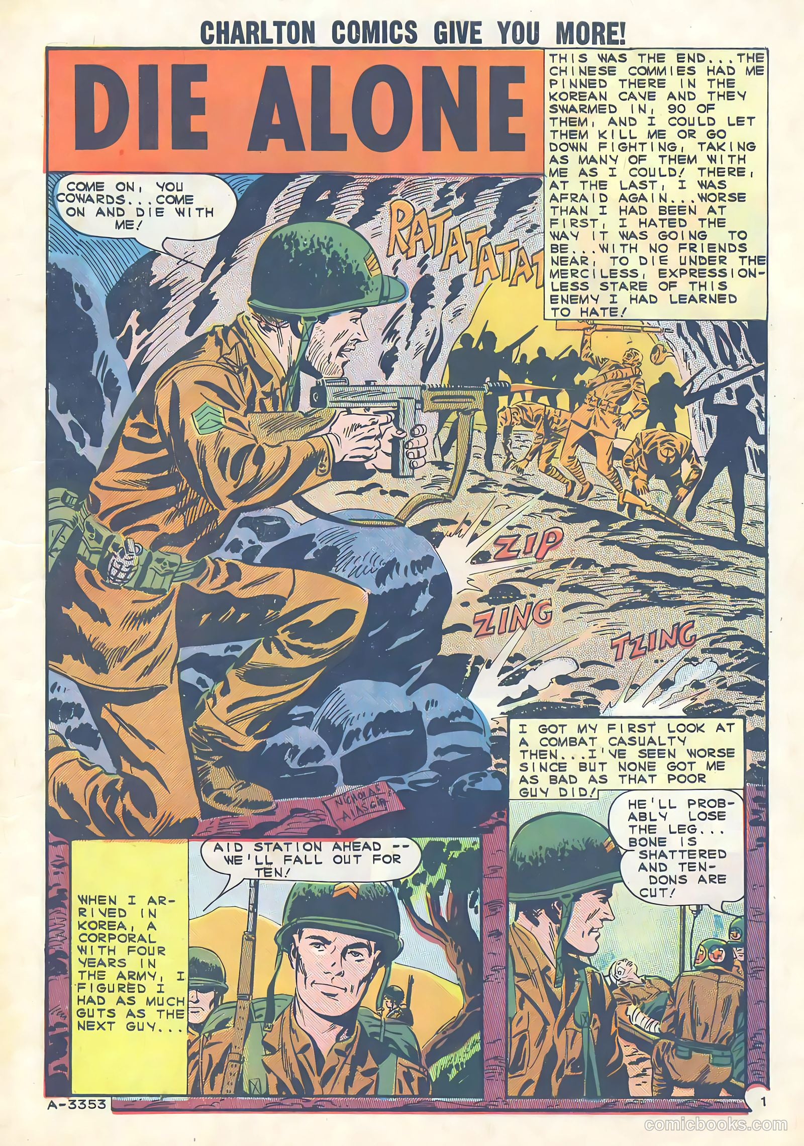 Battlefield Action #52 (1964) — page 3 of 36