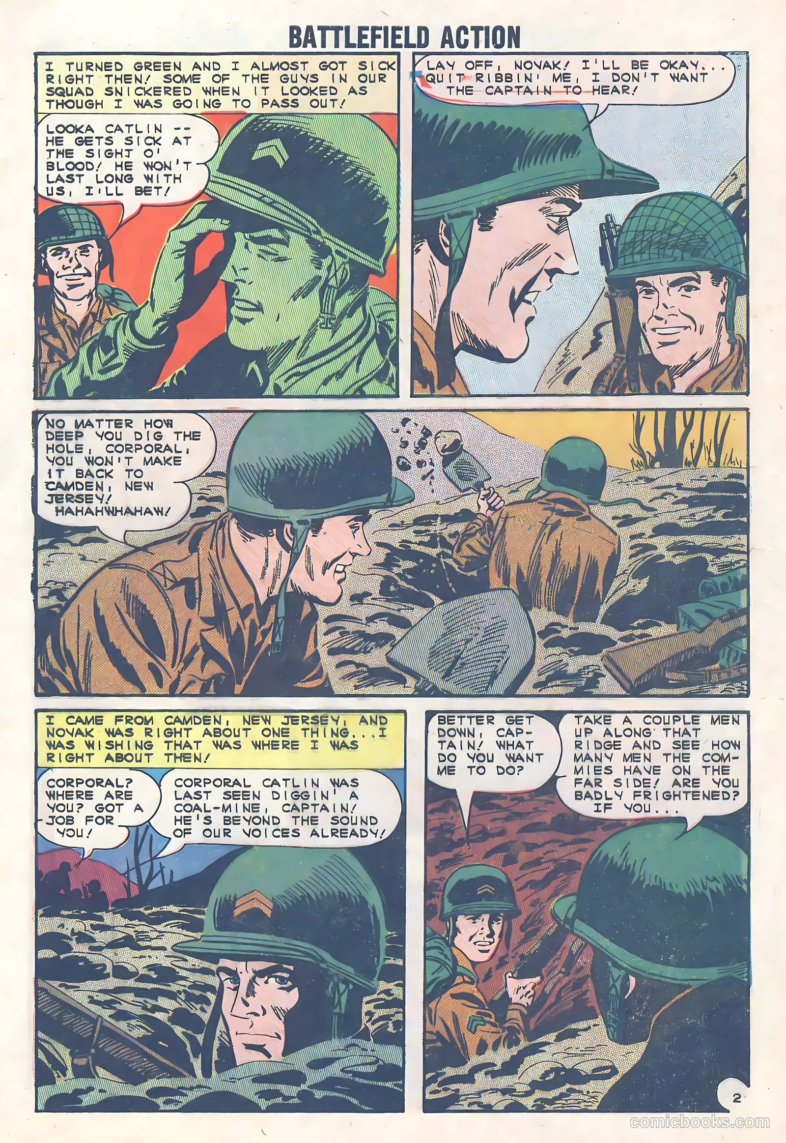 Battlefield Action #52 (1964) — page 4 of 36