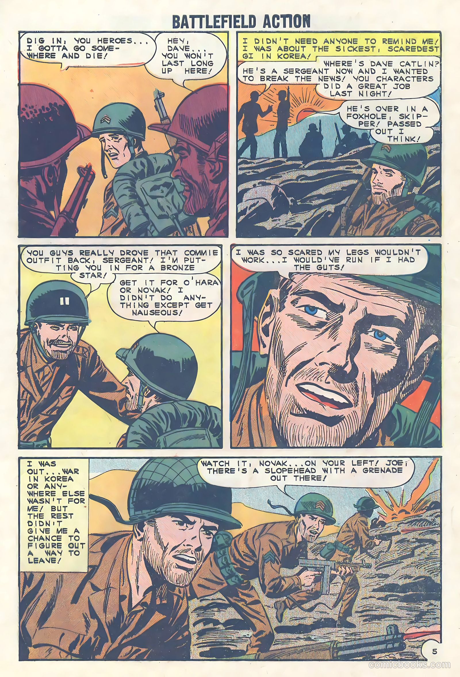 Battlefield Action #52 (1964) — page 8 of 36