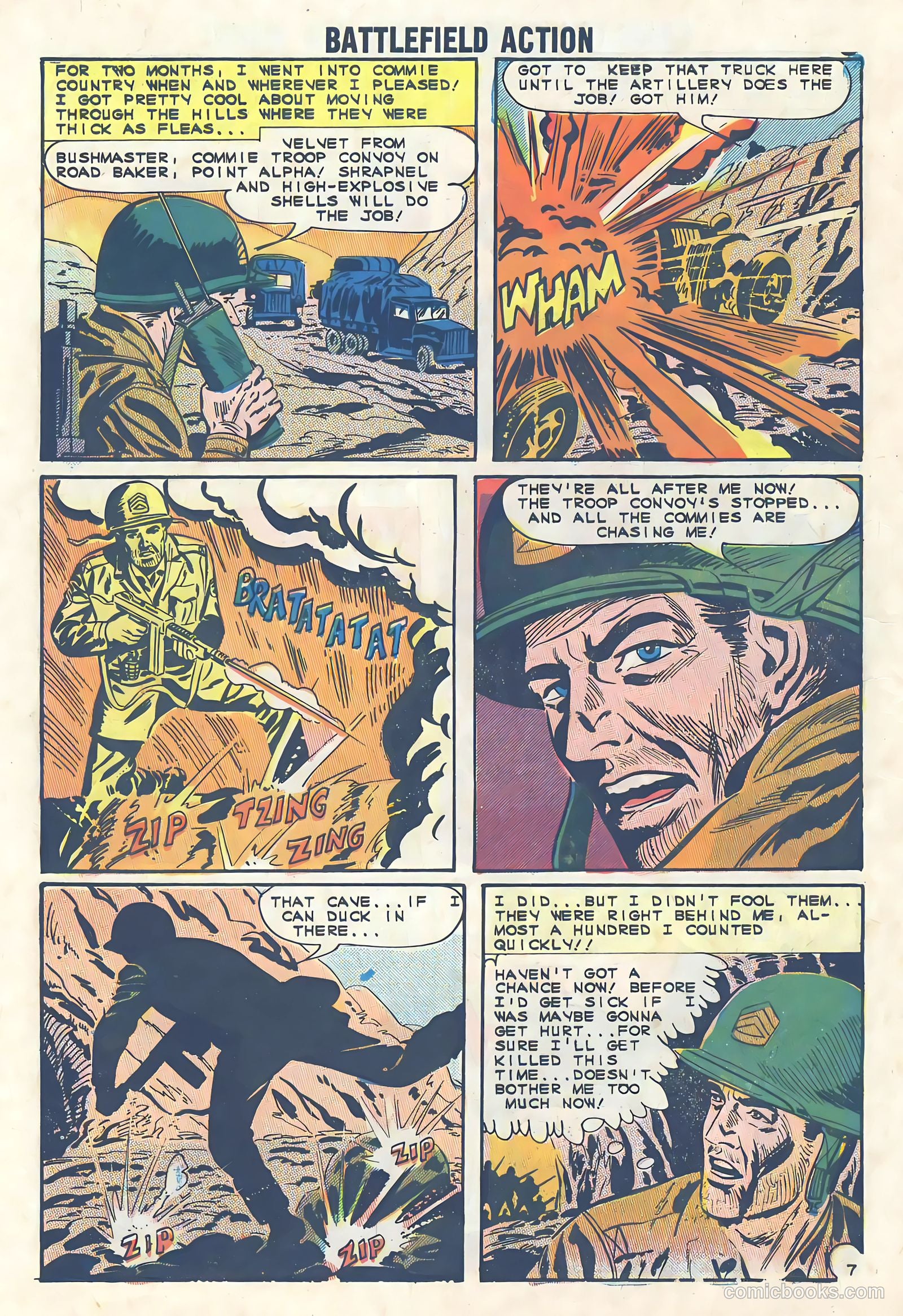 Battlefield Action #52 (1964) — page 10 of 36