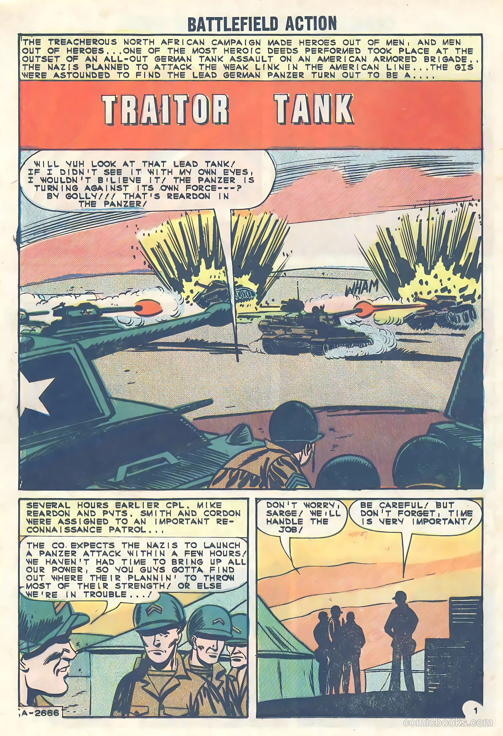 Battlefield Action #52 (1964) — page 12 of 36