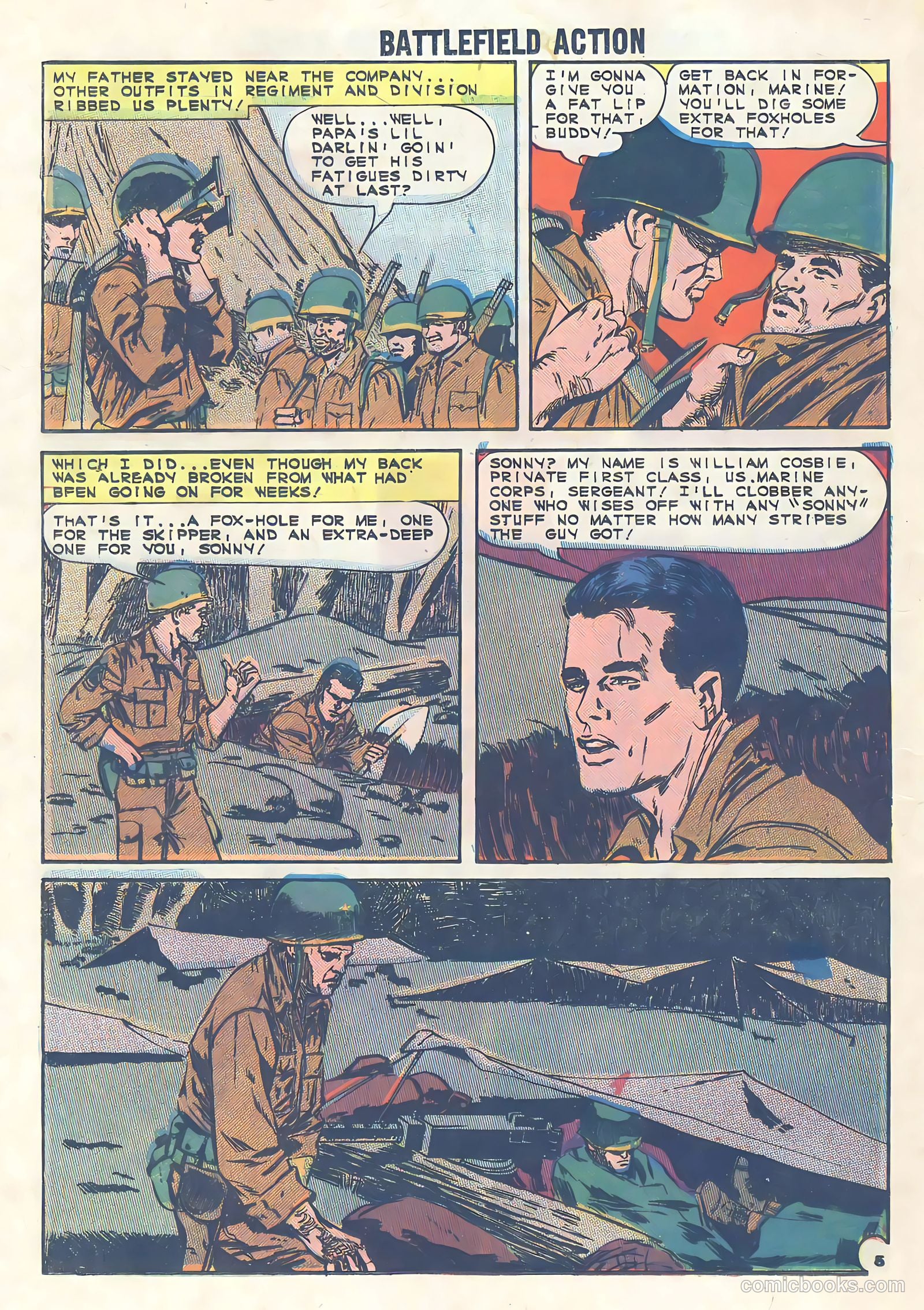 Battlefield Action #52 (1964) — page 24 of 36