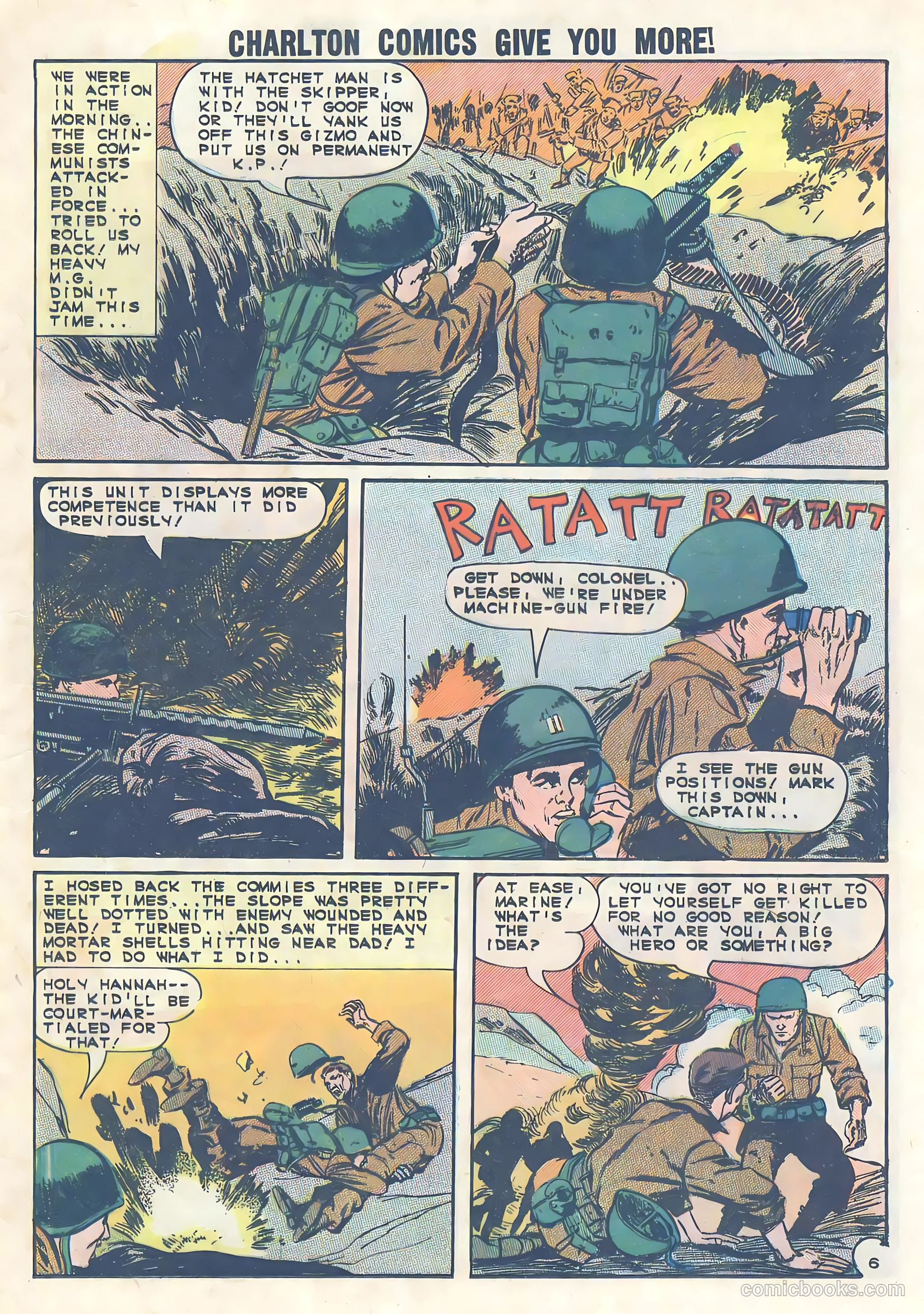 Battlefield Action #52 (1964) — page 25 of 36