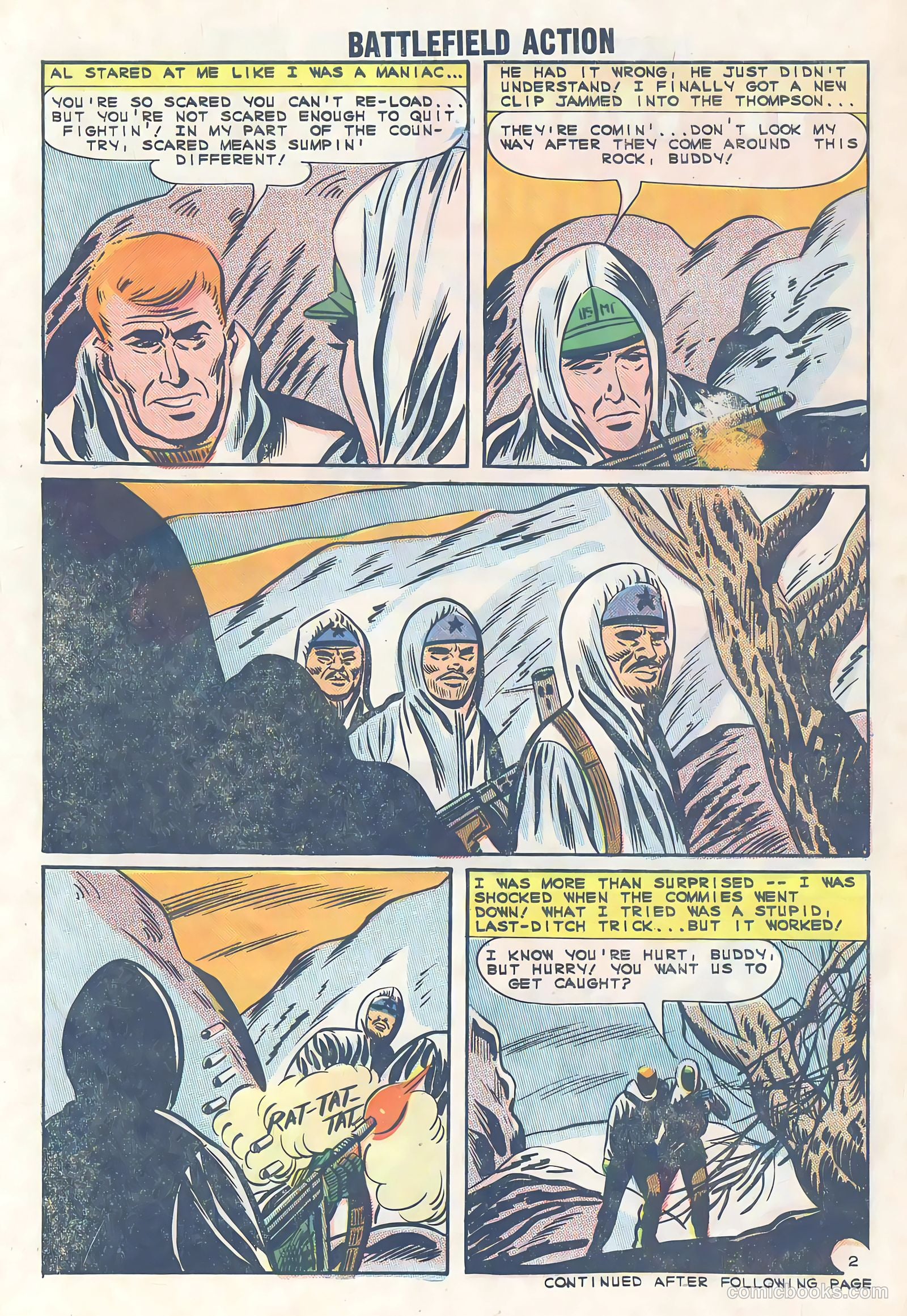 Battlefield Action #52 (1964) — page 30 of 36