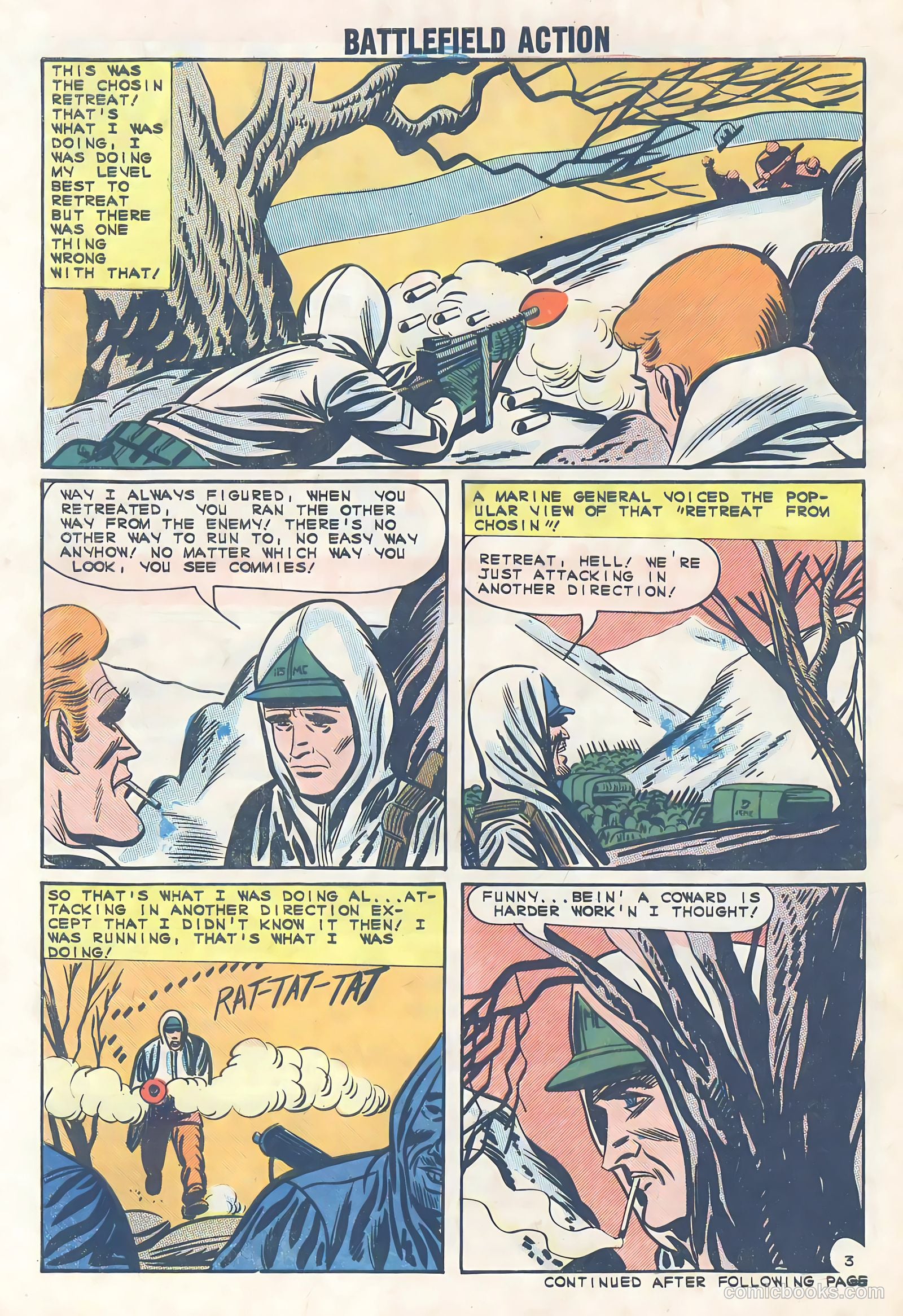 Battlefield Action #52 (1964) — page 32 of 36