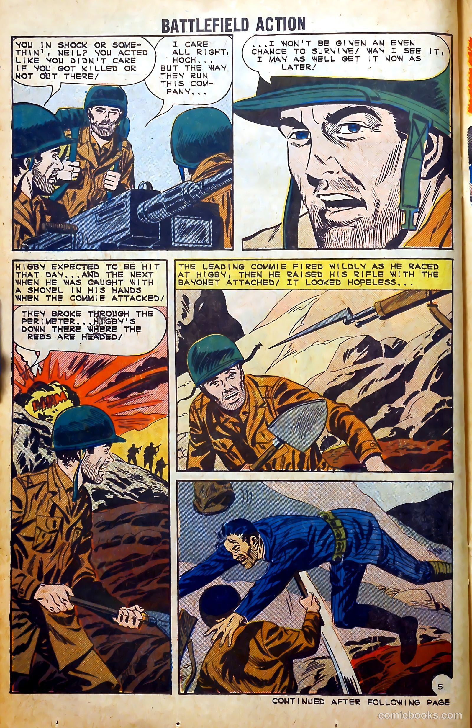 Battlefield Action #53 (1964) — page 14 of 36