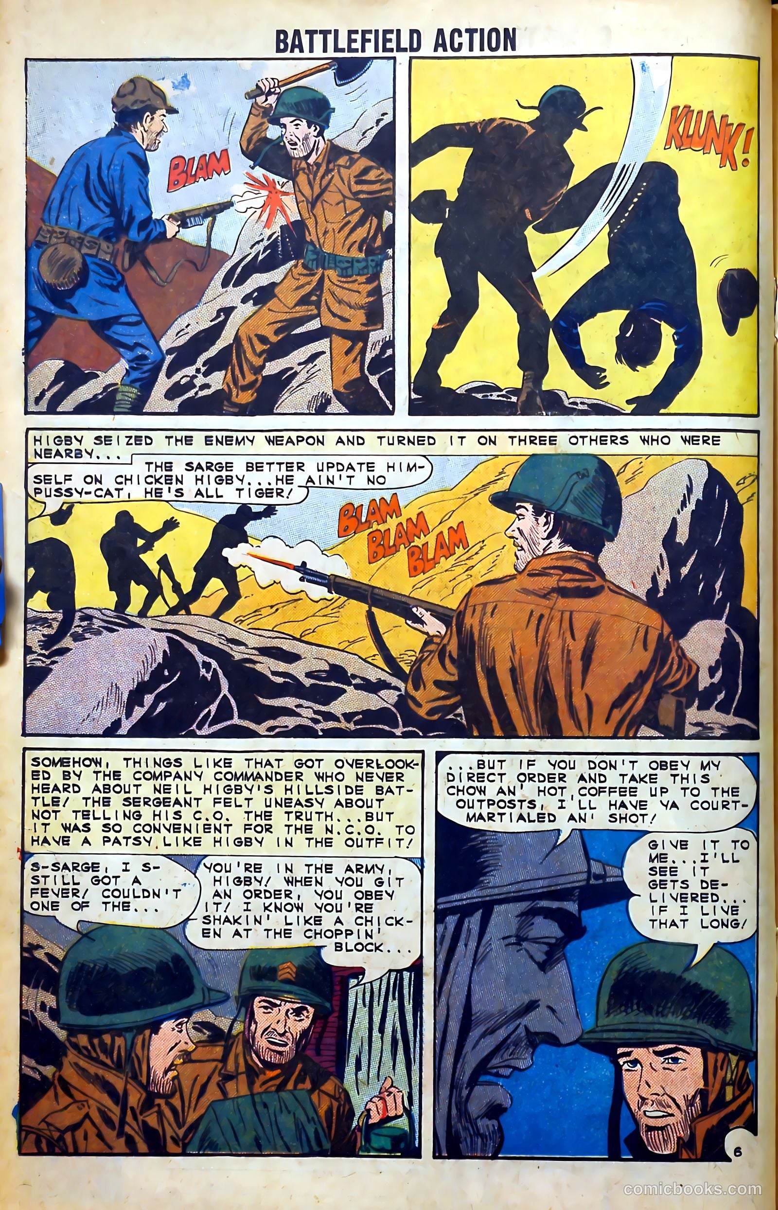 Battlefield Action #53 (1964) — page 16 of 36