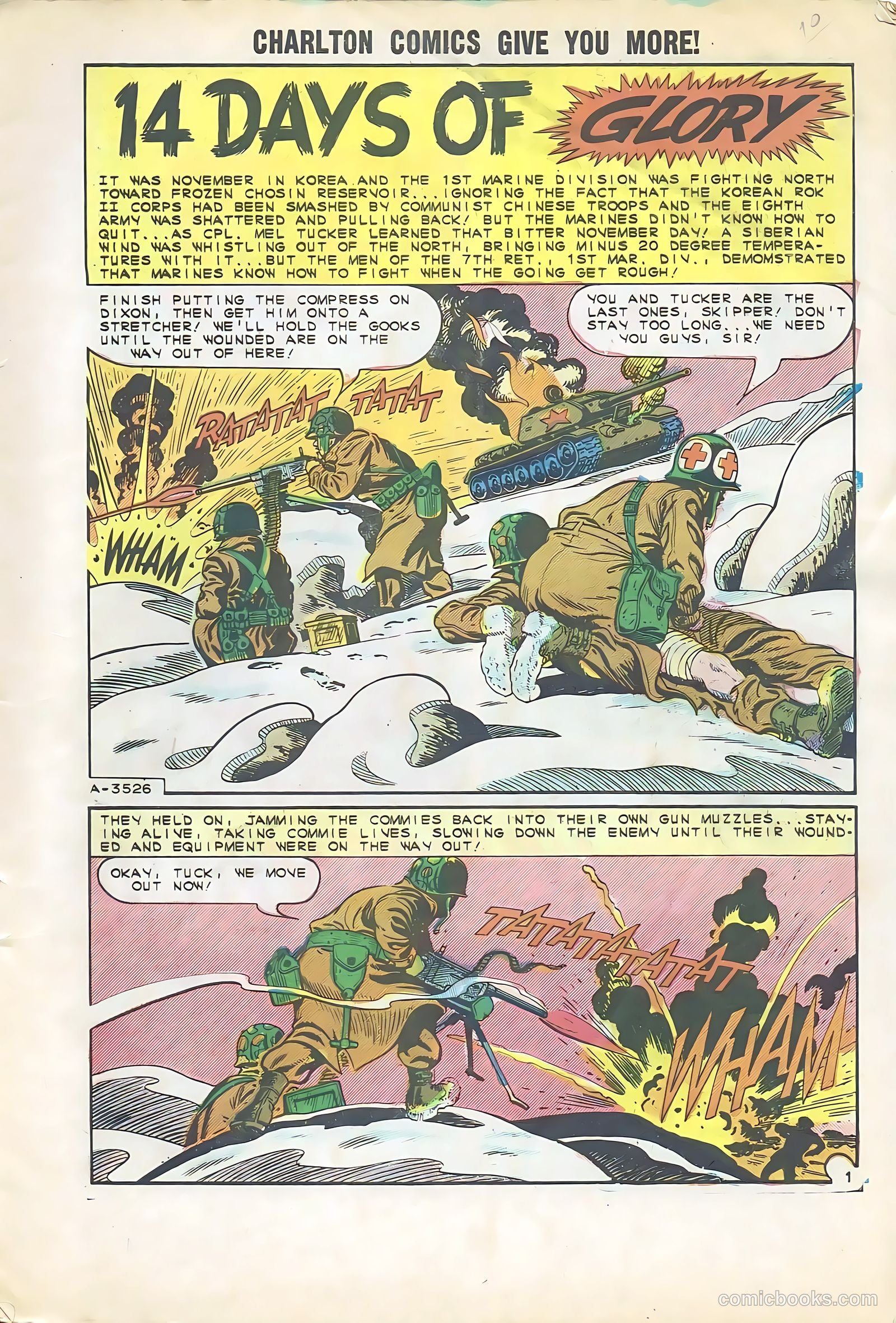 Battlefield Action #54 (1964) — page 3 of 36