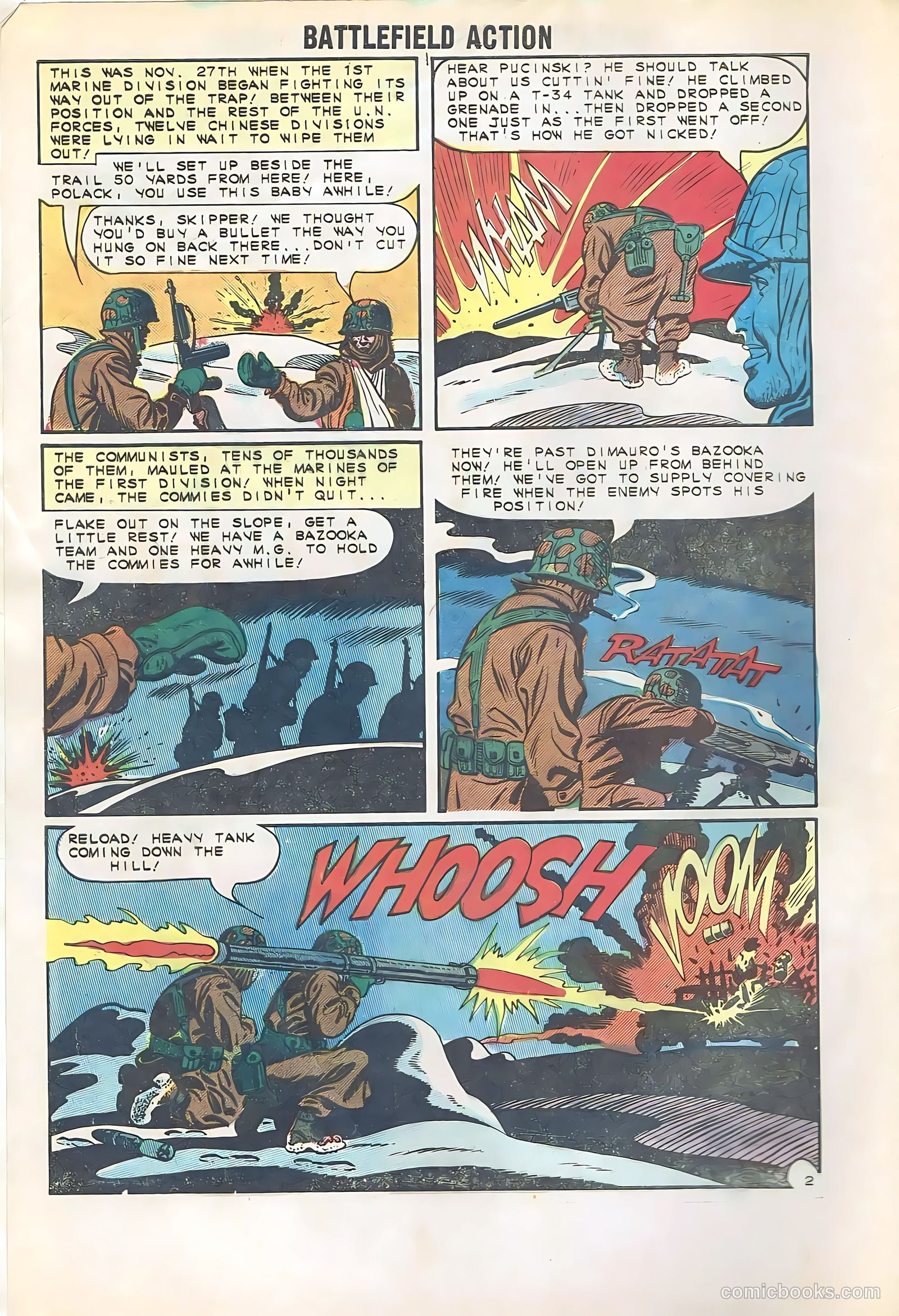 Battlefield Action #54 (1964) — page 4 of 36