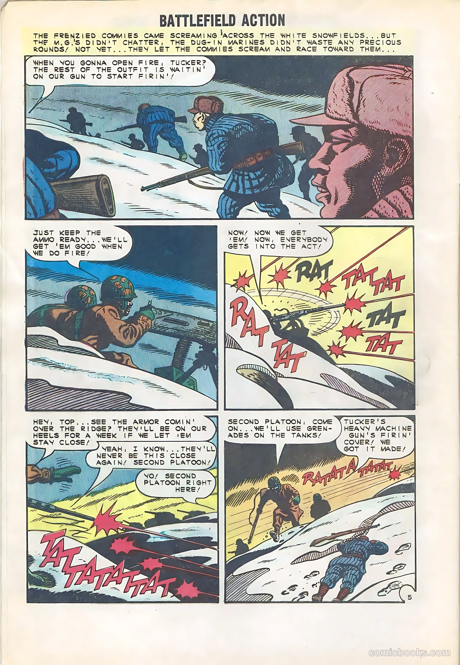 Battlefield Action #54 (1964) — page 8 of 36