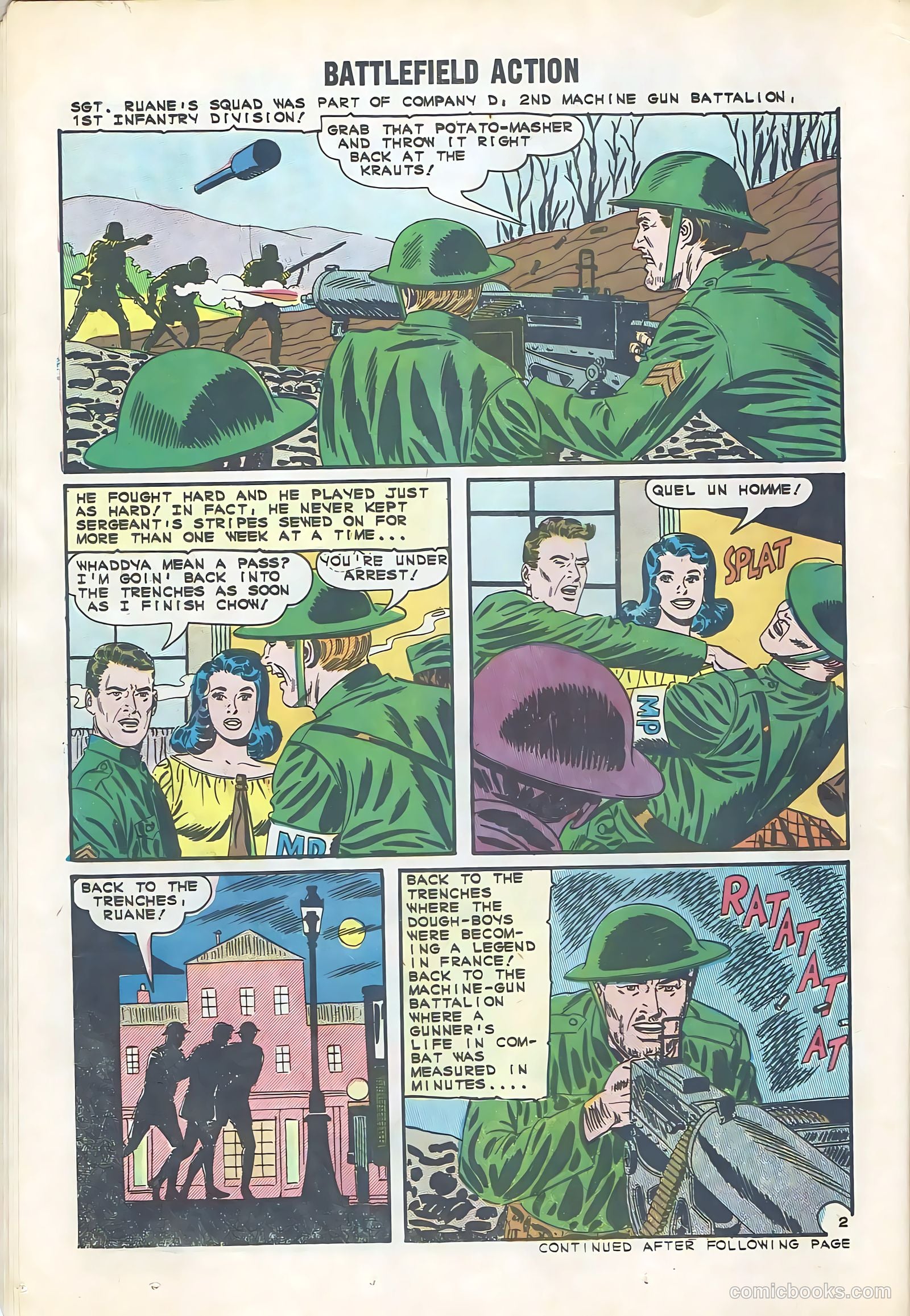 Battlefield Action #54 (1964) — page 14 of 36