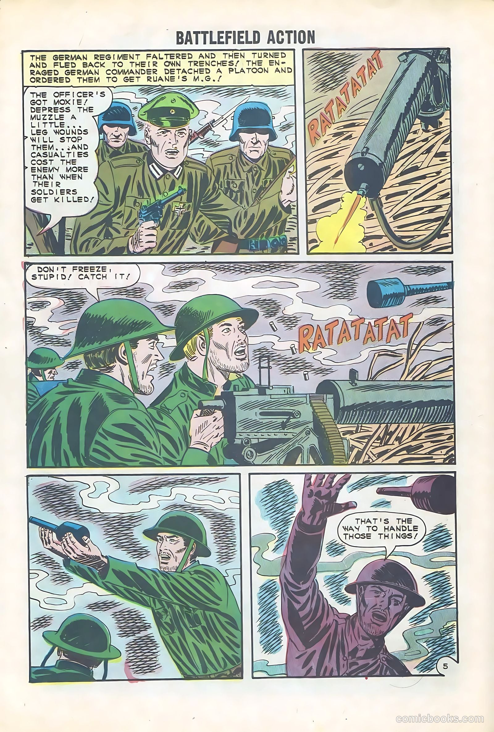 Battlefield Action #54 (1964) — page 18 of 36