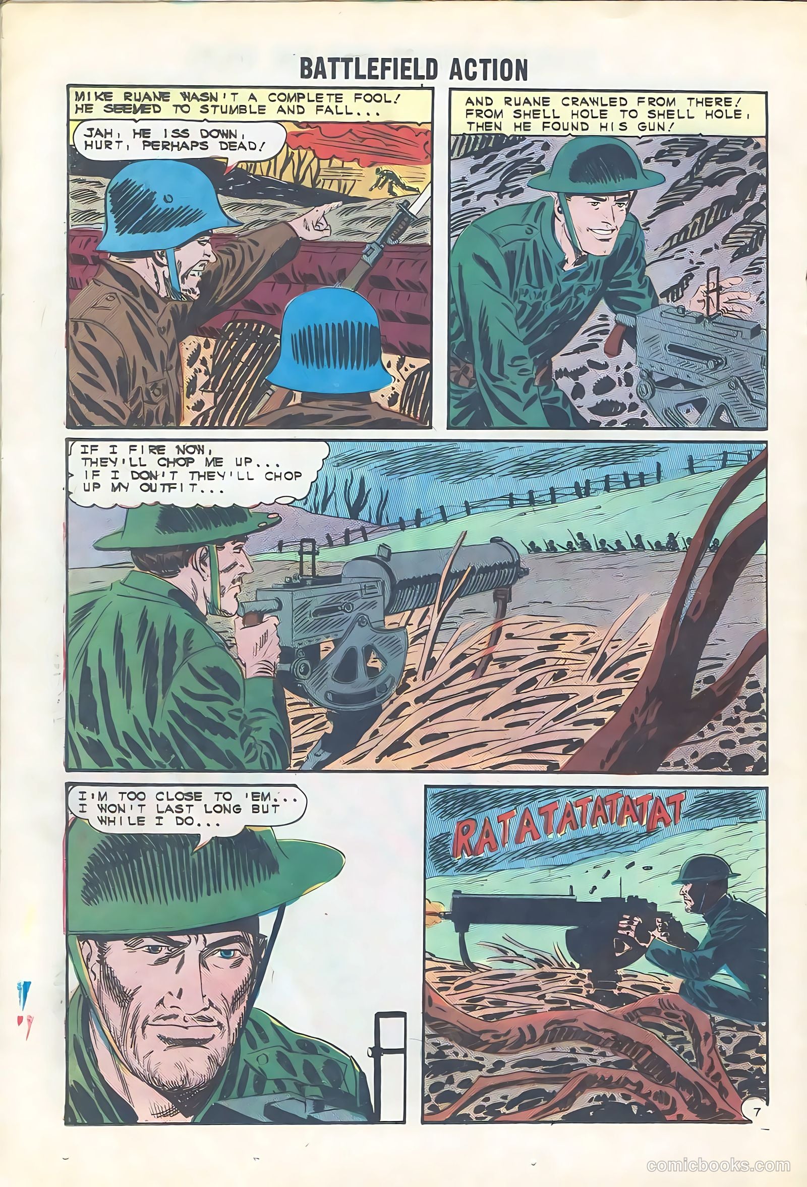 Battlefield Action #54 (1964) — page 20 of 36