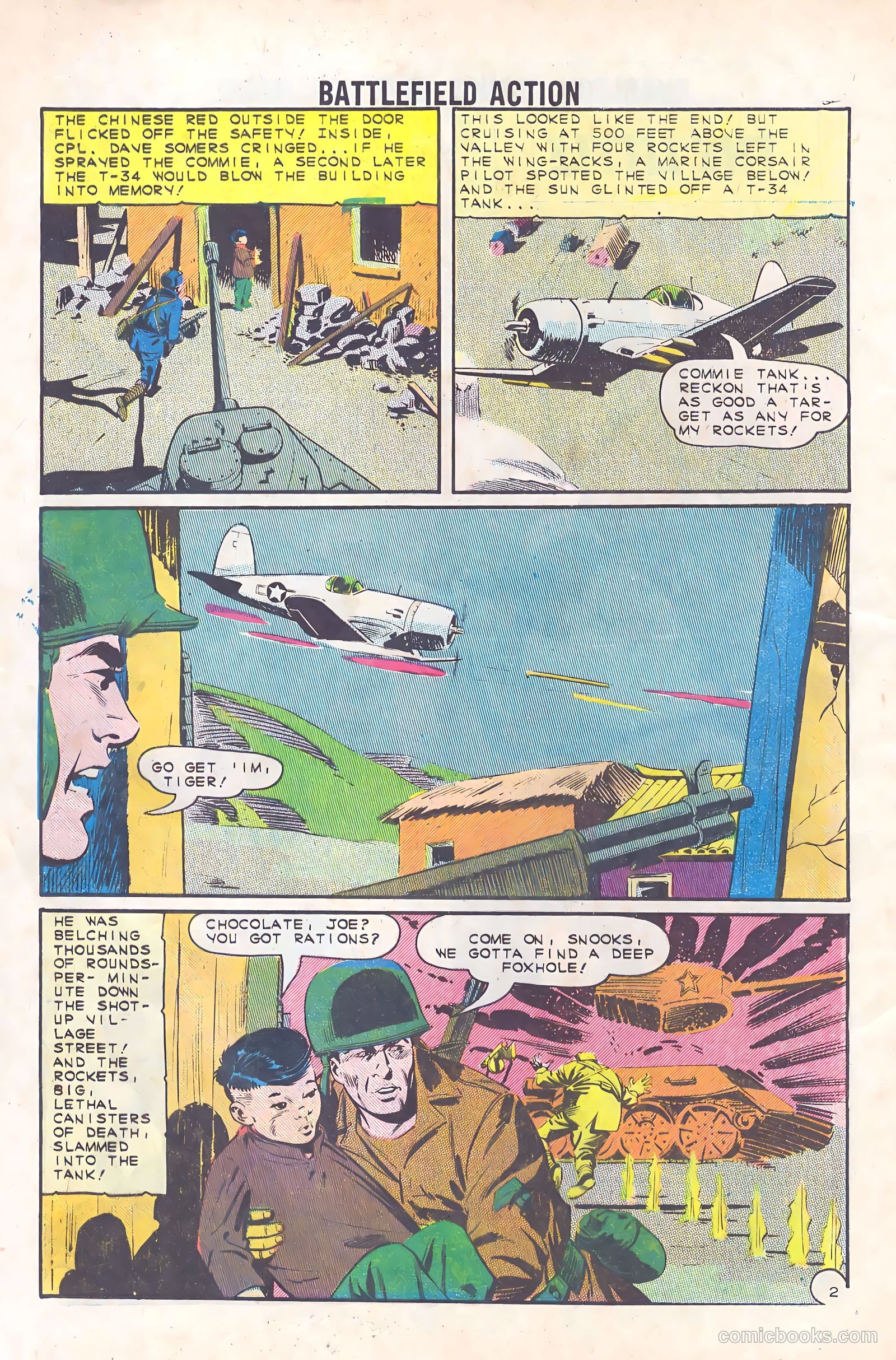 Battlefield Action #55 (1964) — page 4 of 36