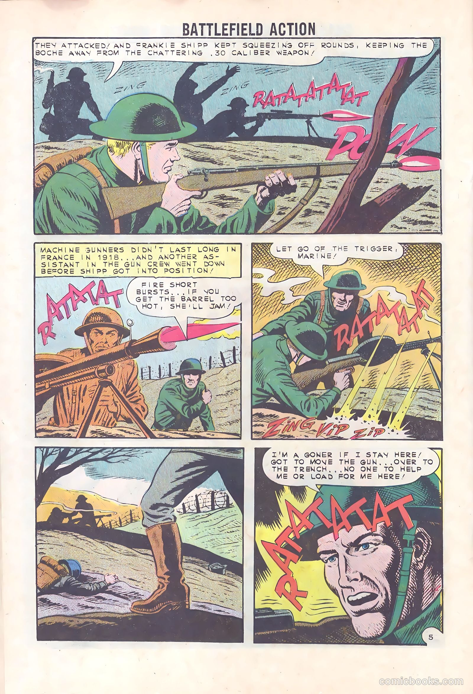 Battlefield Action #55 (1964) — page 20 of 36