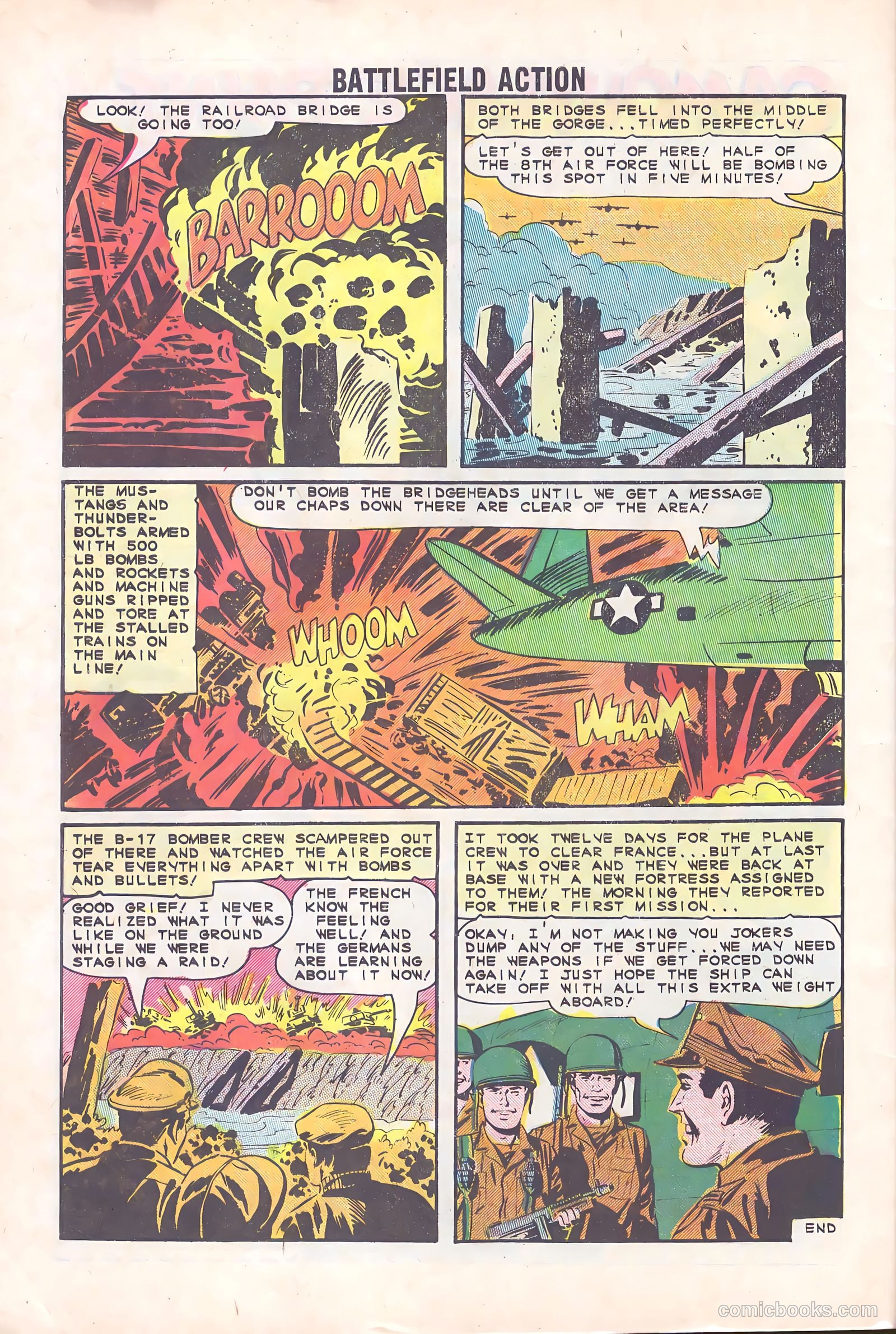 Battlefield Action #55 (1964) — page 32 of 36