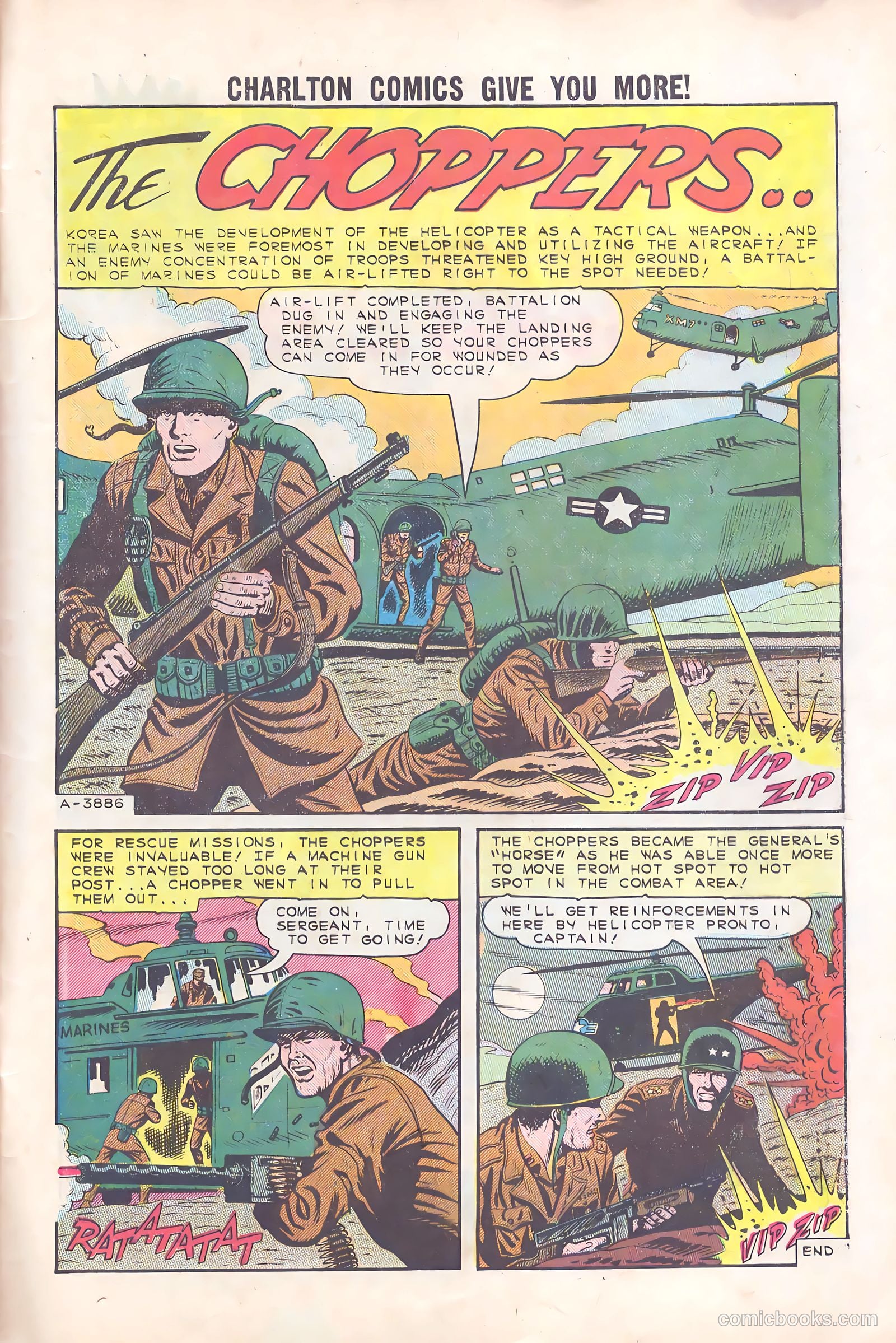 Battlefield Action #55 (1964) — page 33 of 36