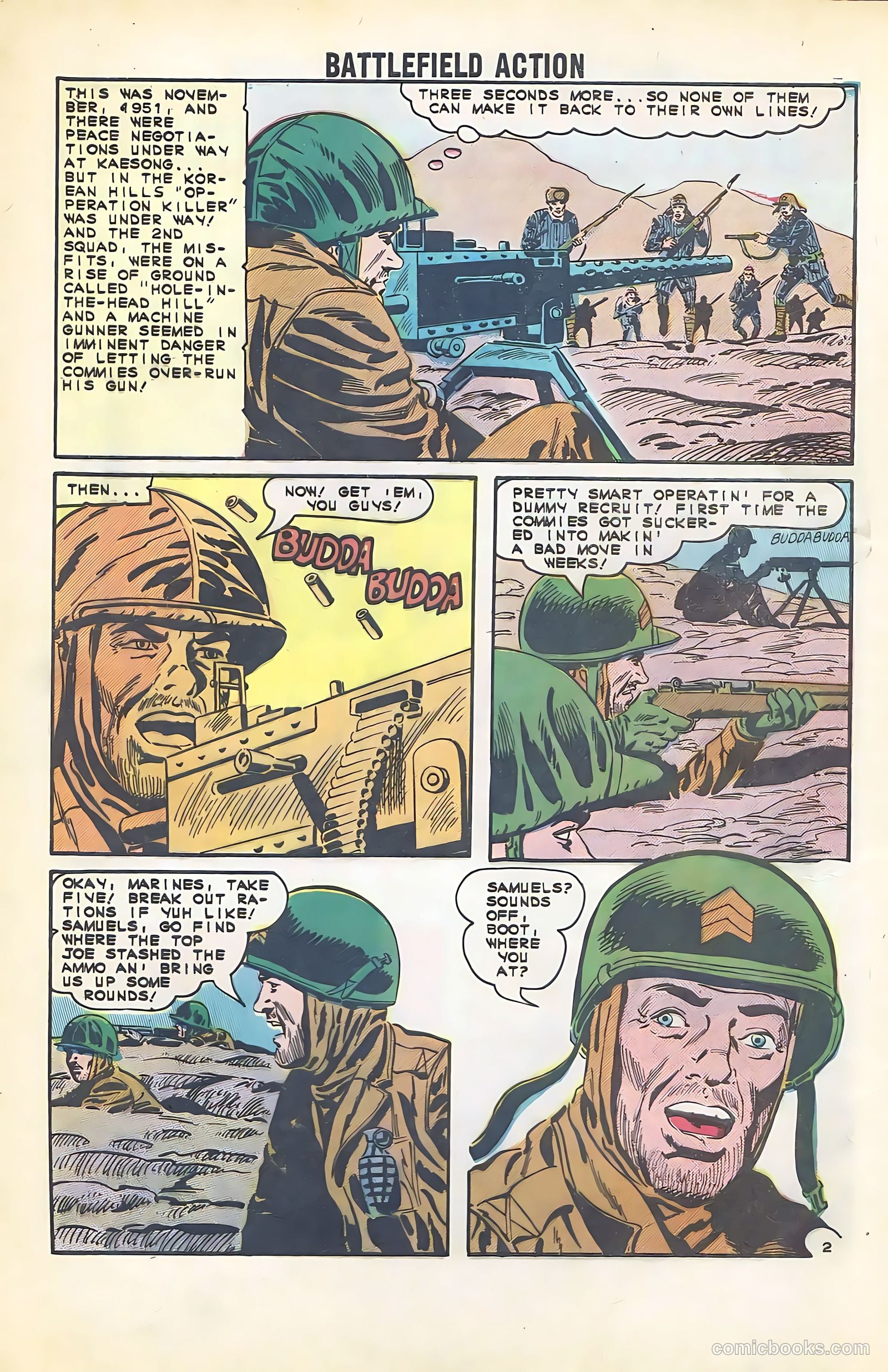 Battlefield Action #56 (1965) — page 4 of 36
