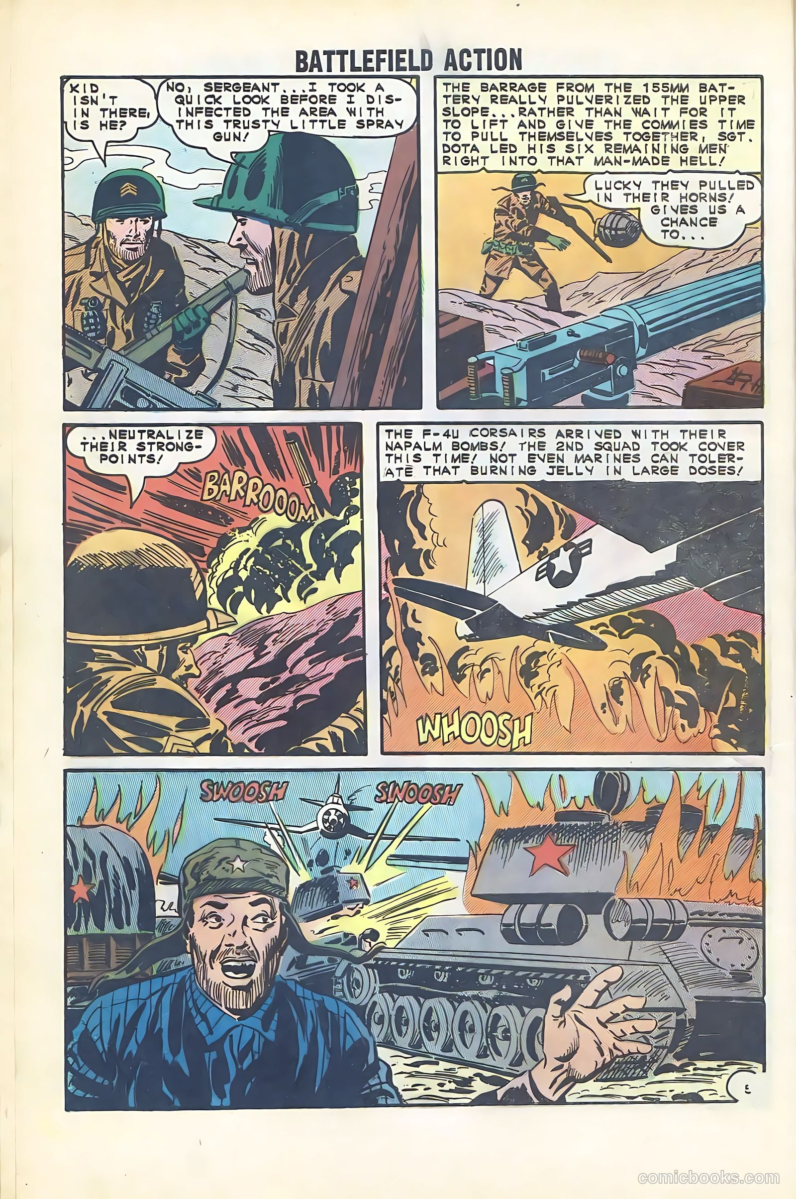 Battlefield Action #56 (1965) — page 8 of 36