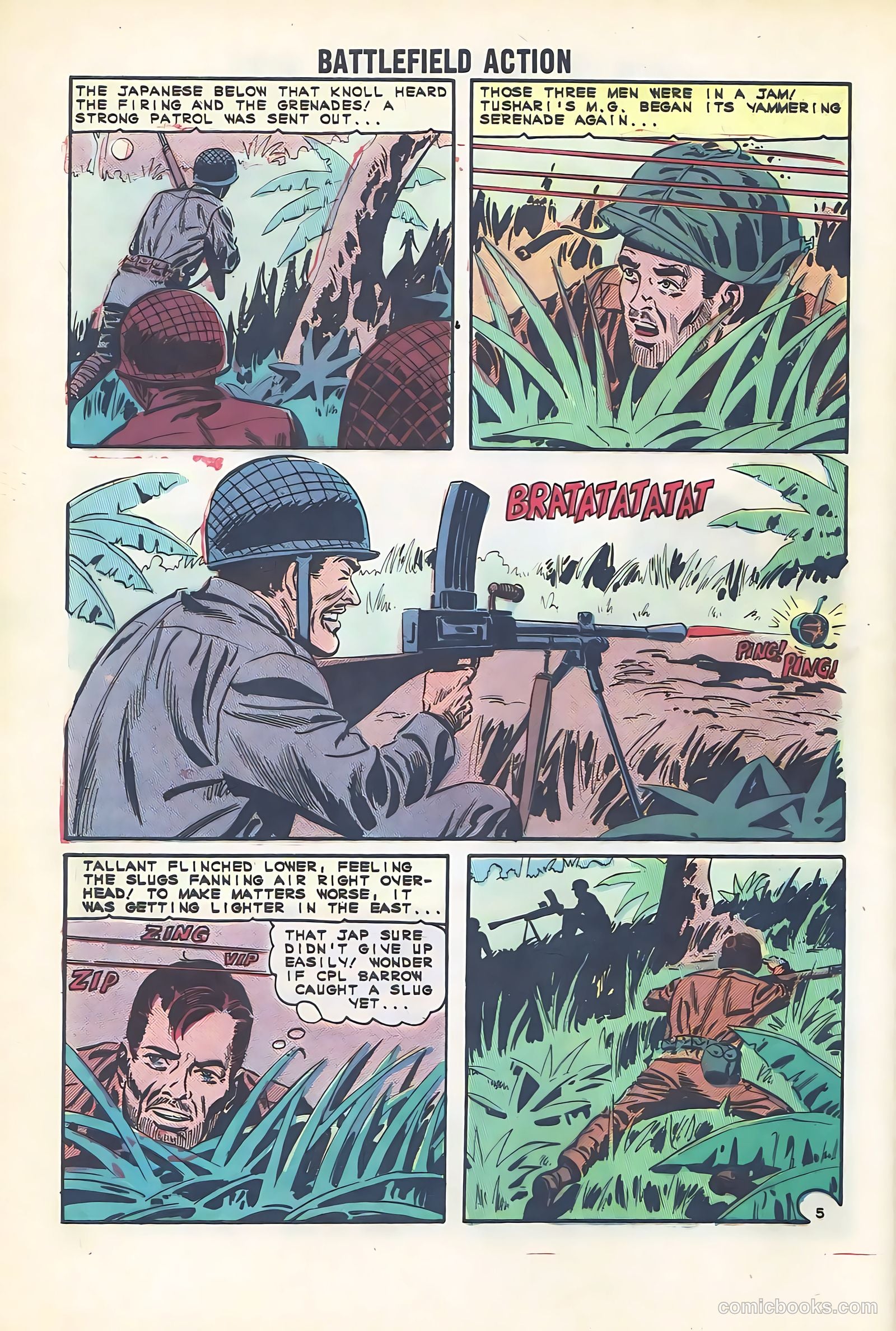 Battlefield Action #56 (1965) — page 28 of 36