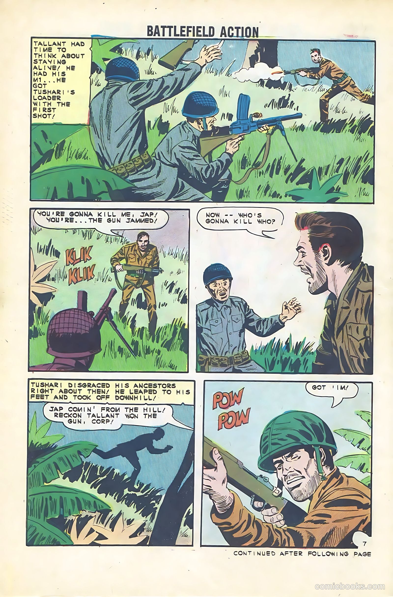 Battlefield Action #56 (1965) — page 30 of 36