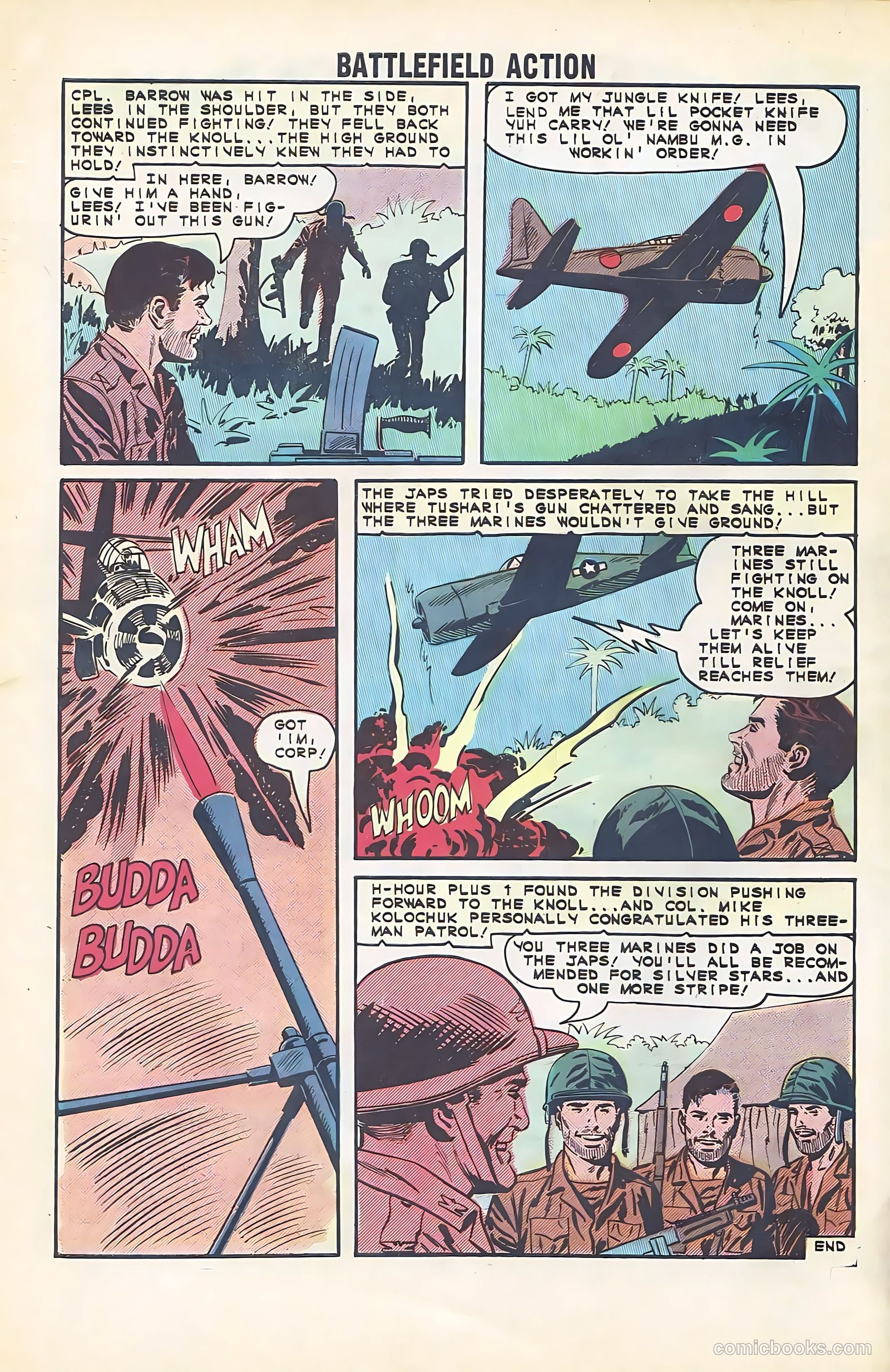 Battlefield Action #56 (1965) — page 32 of 36