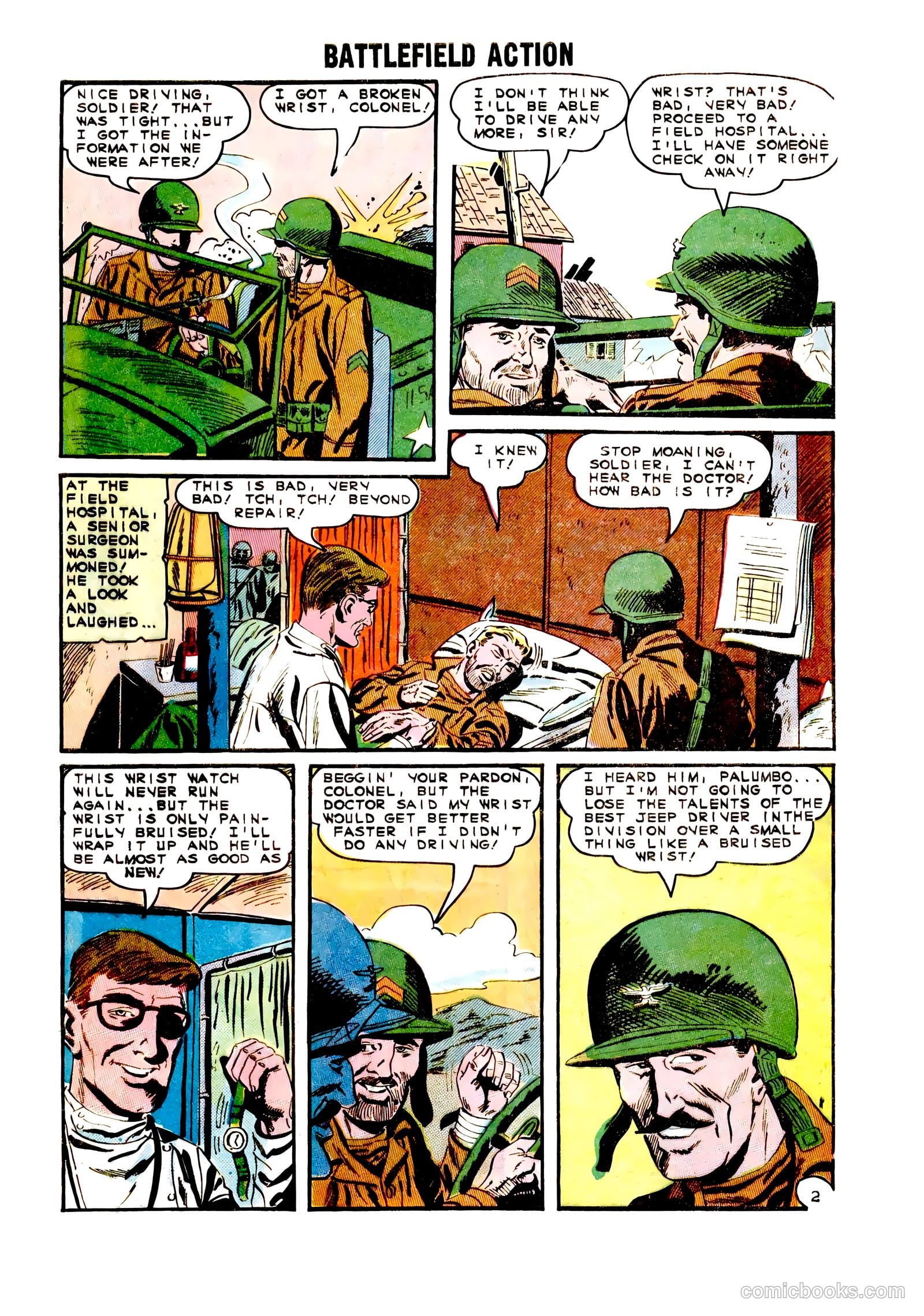 Battlefield Action #57 (1965) — page 4 of 37
