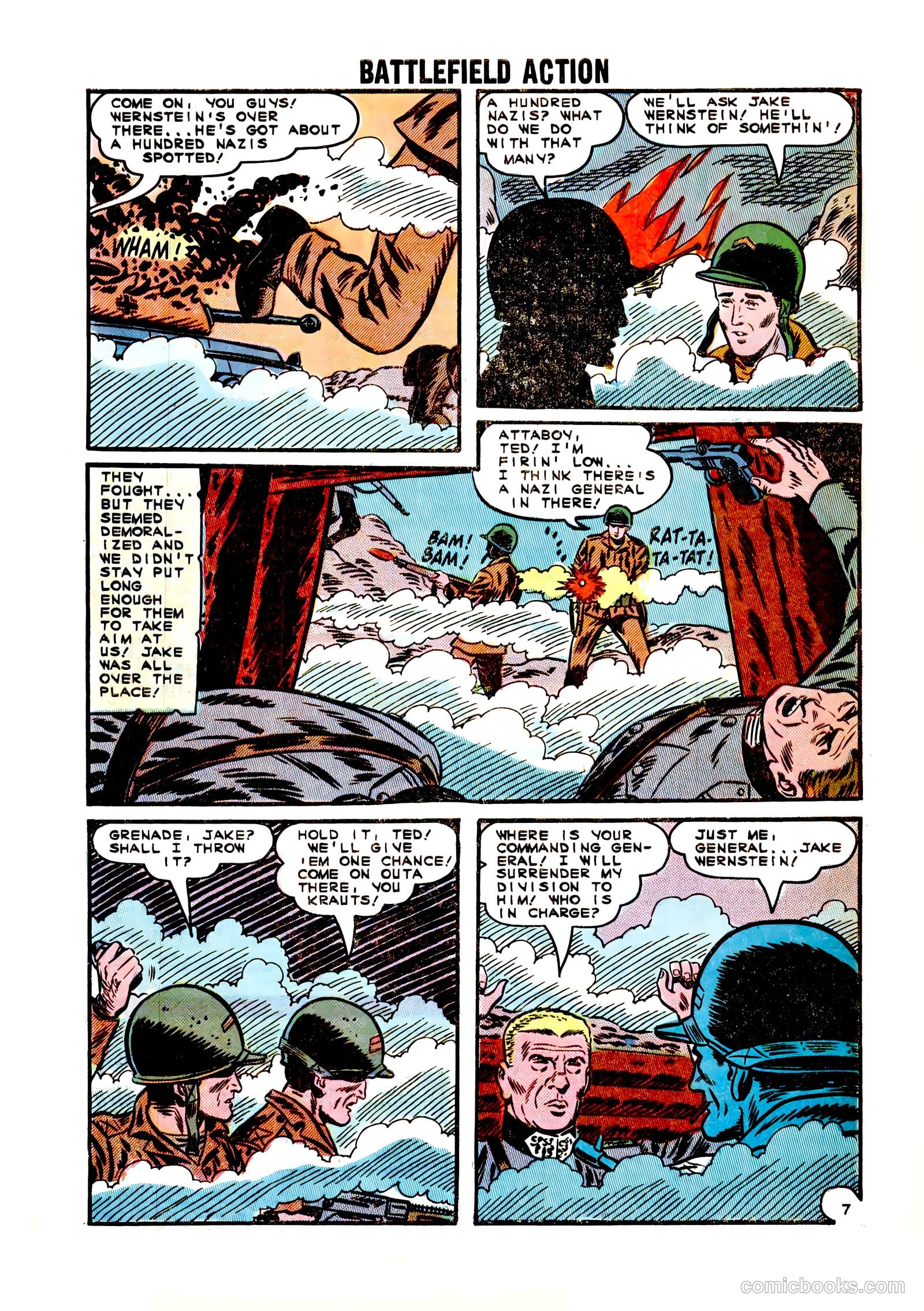 Battlefield Action #57 (1965) — page 33 of 37