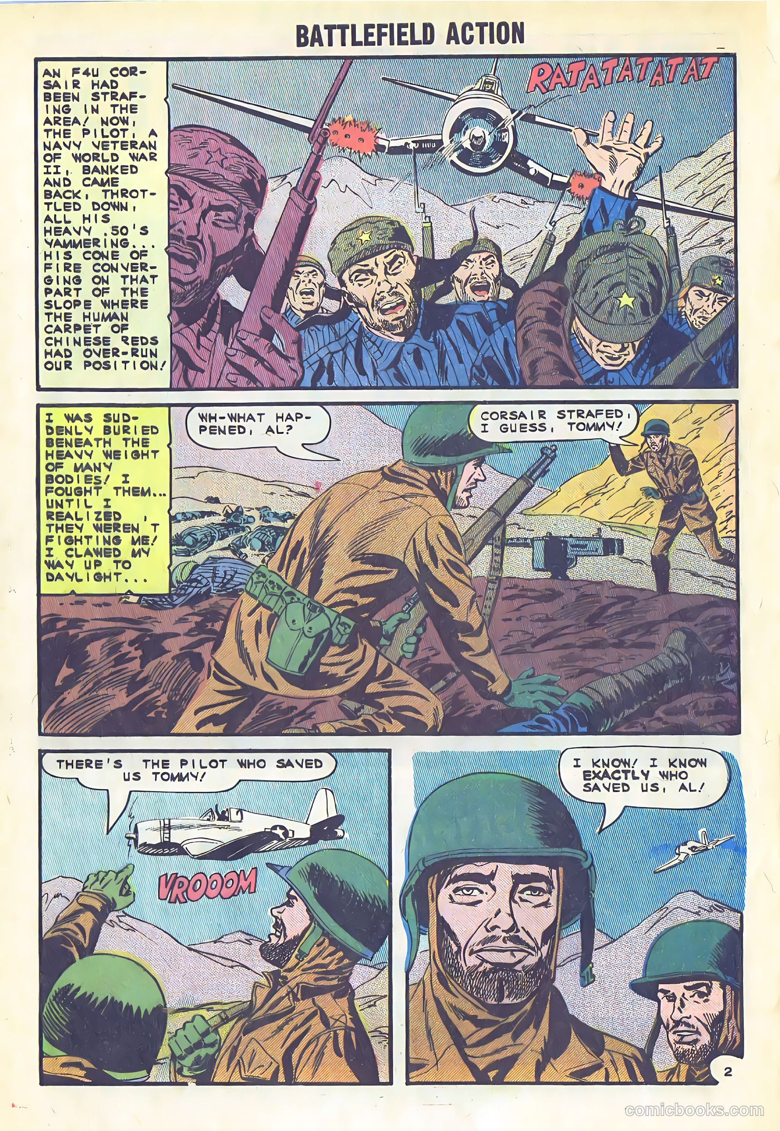 Battlefield Action #58 (1965) — page 4 of 36